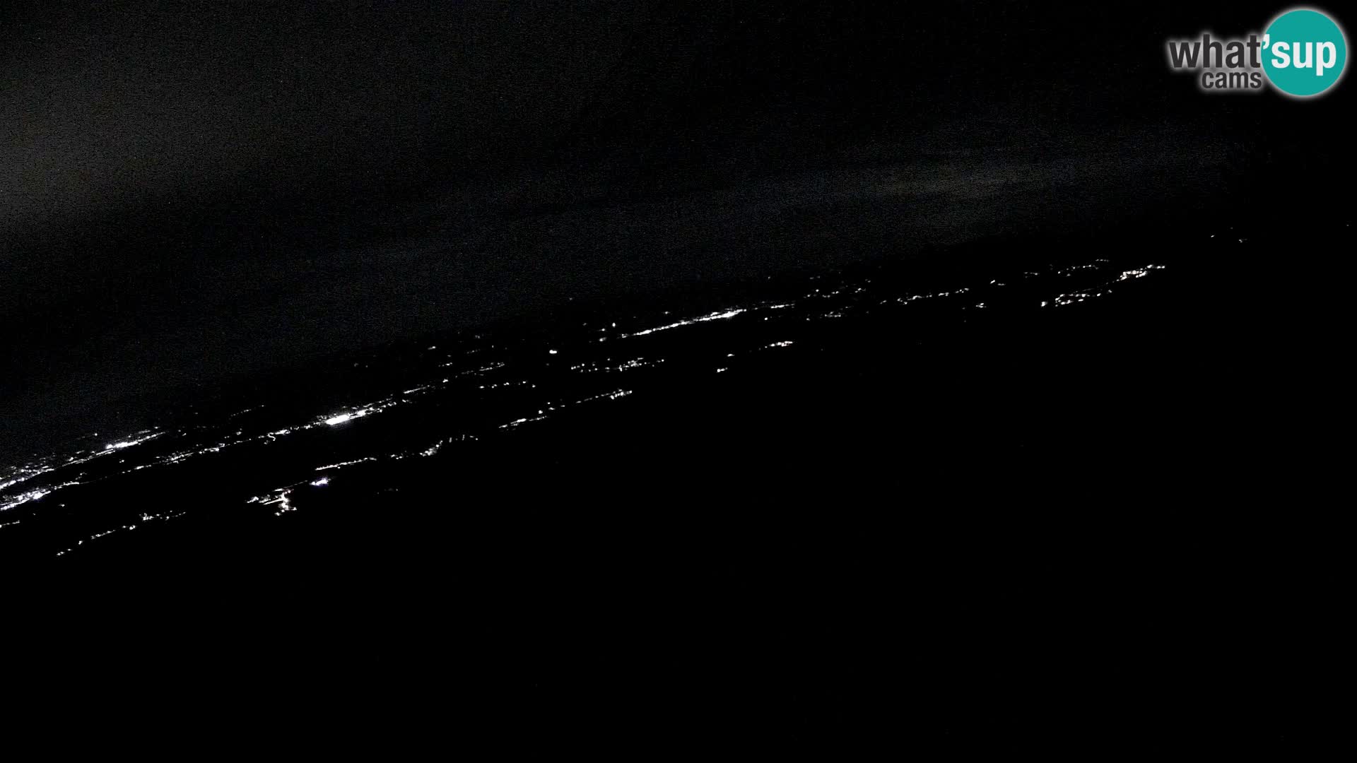 Mount Krim webcam near Ljubljana – Slovenia – view to Grosuplje