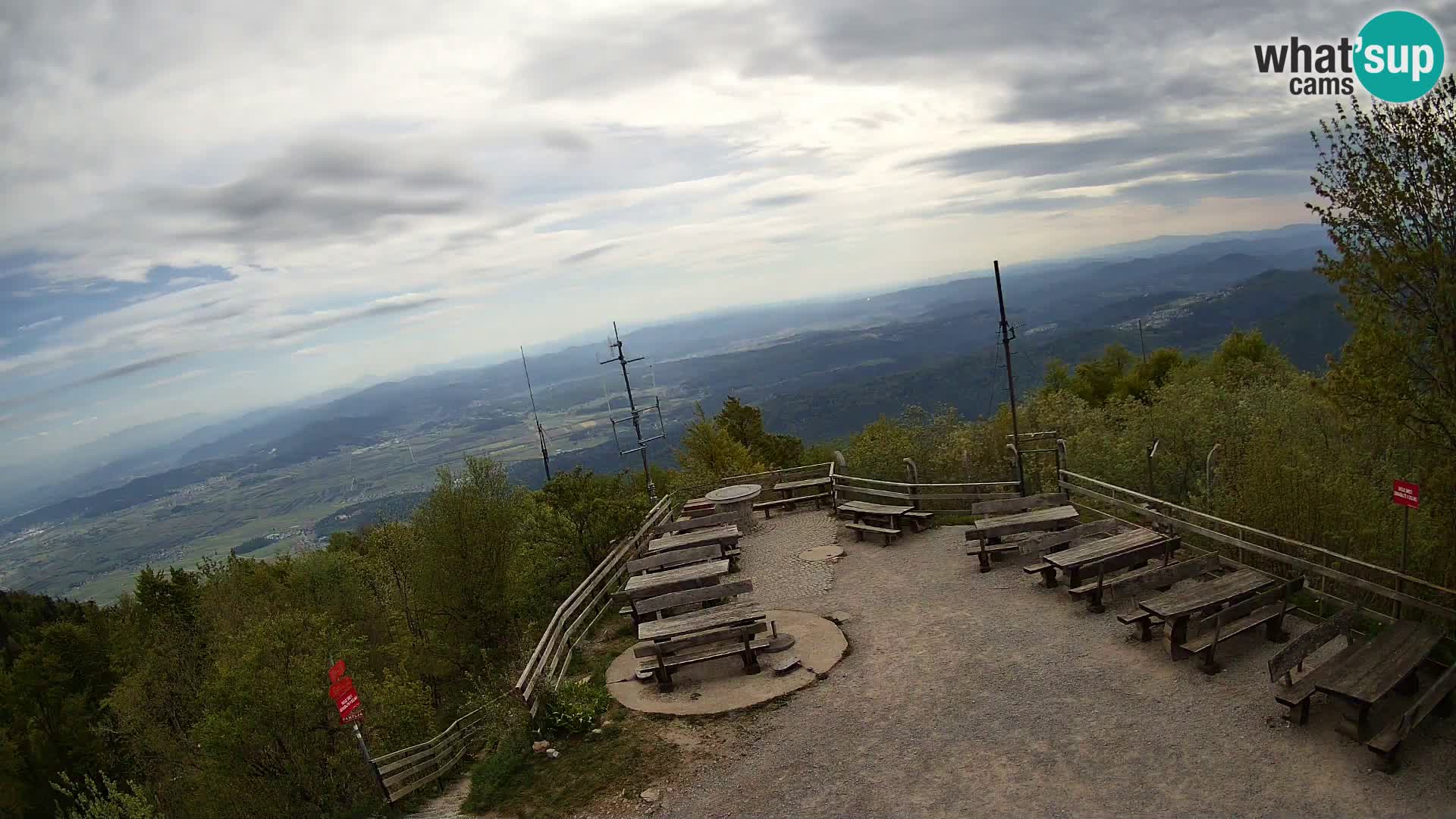Planinska koliba Krim web kamera – Ljubljana – Slovenija