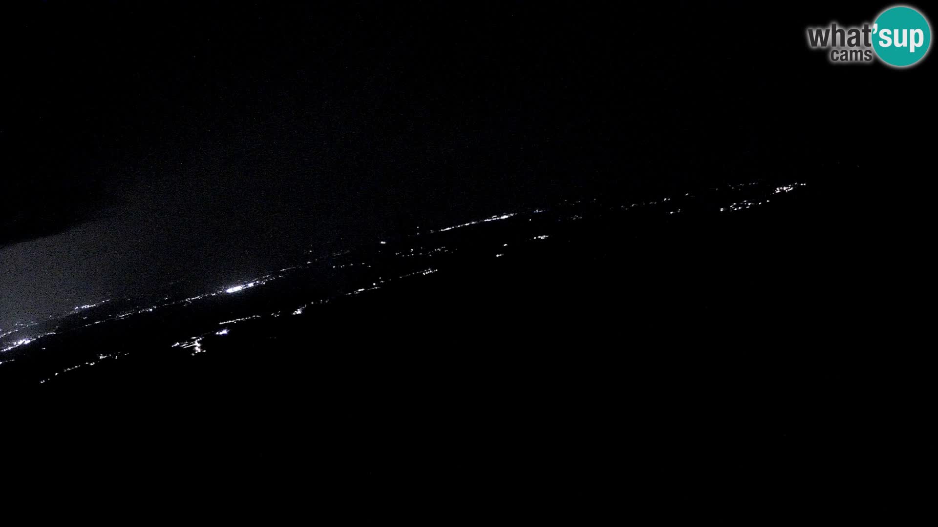 Mount Krim webcam near Ljubljana – Slovenia – view to Grosuplje