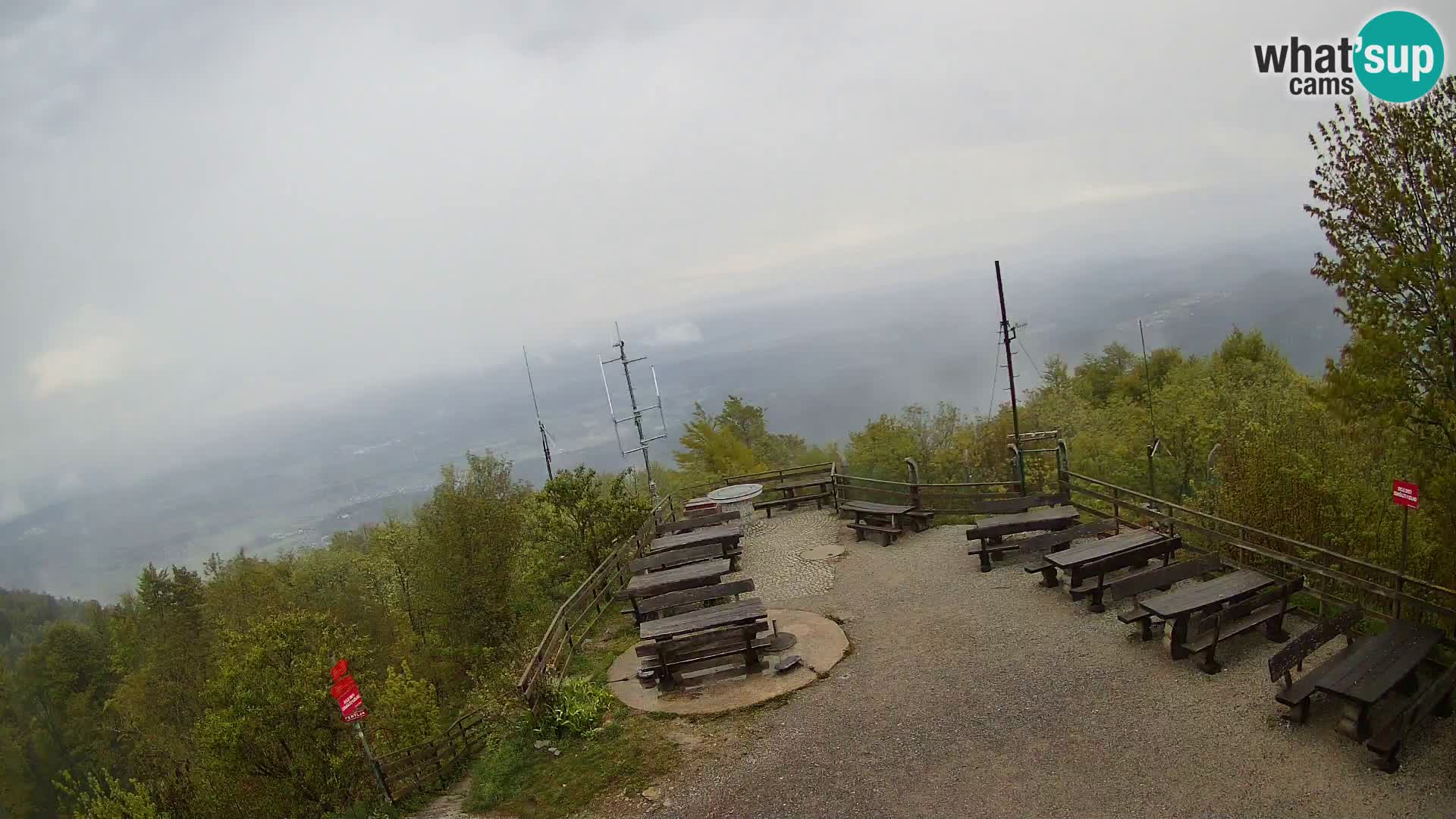webcam Baita Krim vicino Ljubljana – Slovenia – vista su Grosuplje