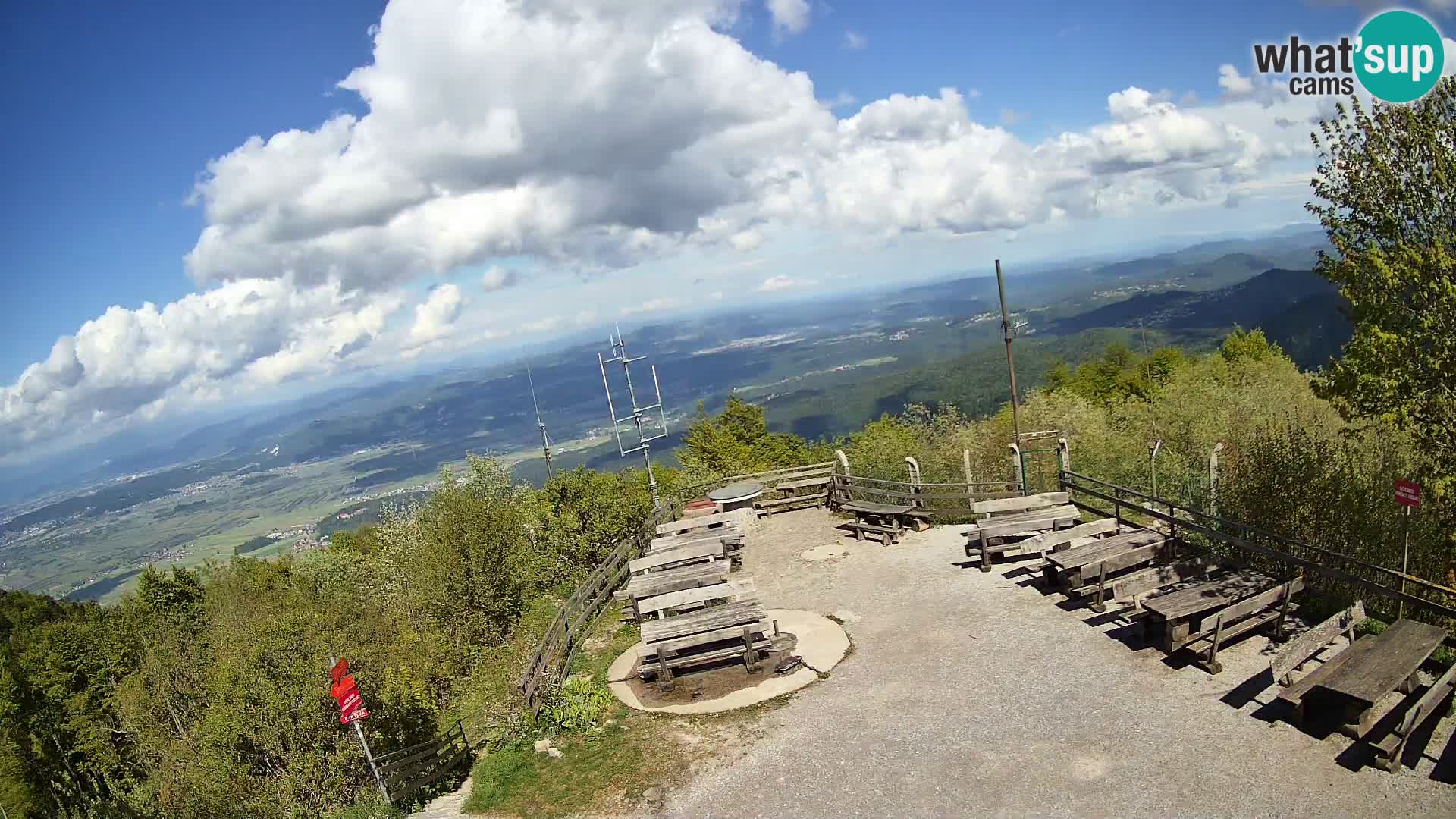 Planinska koliba Krim web kamera – Ljubljana – Slovenija