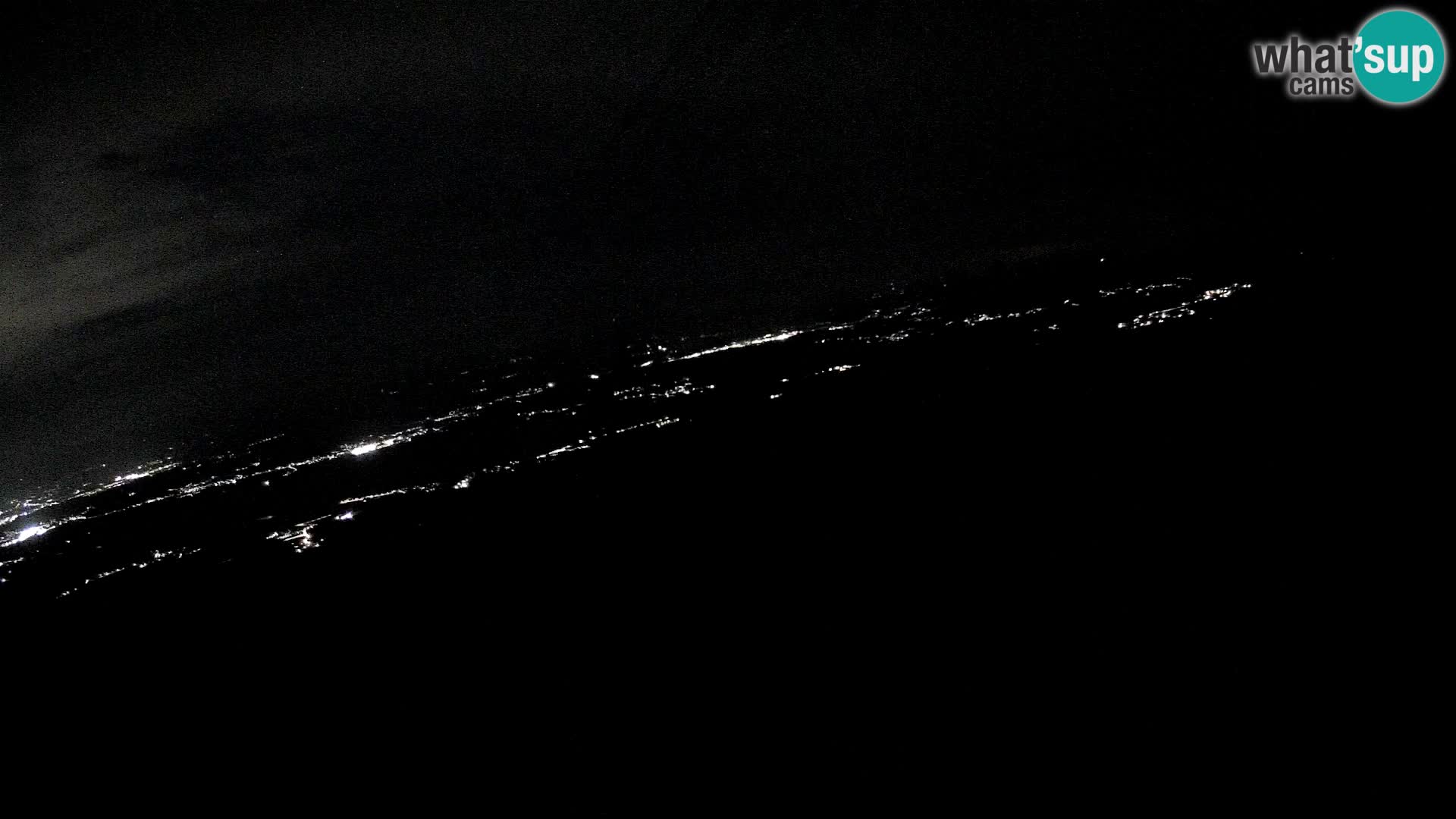 Mount Krim webcam near Ljubljana – Slovenia – view to Grosuplje