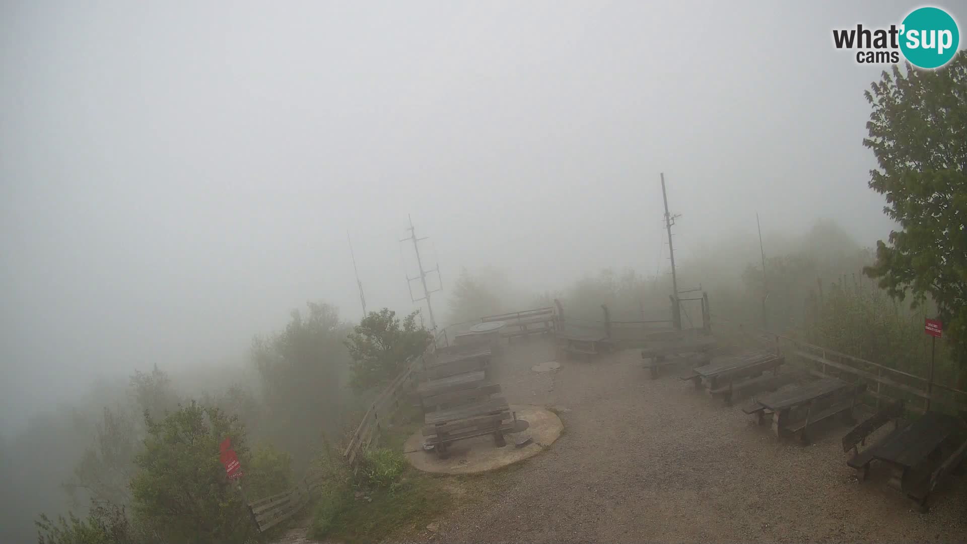 webcam Baita Krim vicino Ljubljana – Slovenia – vista su Grosuplje