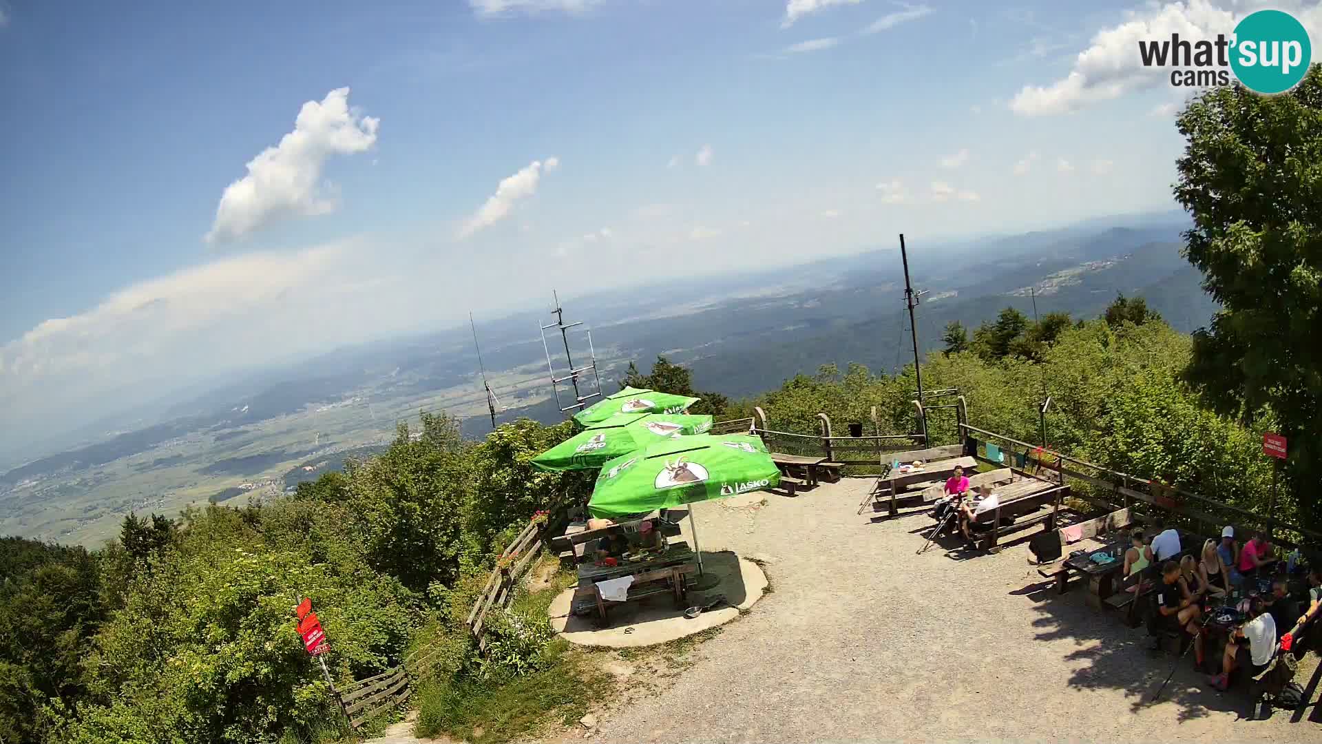 Planinska koliba Krim web kamera – Ljubljana – Slovenija