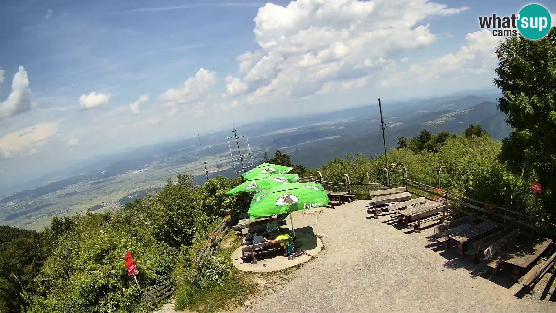 Planinska koliba Krim web kamera – Ljubljana – Slovenija
