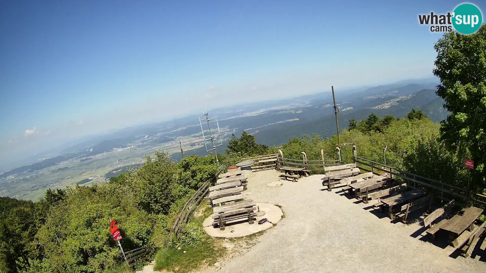 Planinska koliba Krim web kamera – Ljubljana – Slovenija