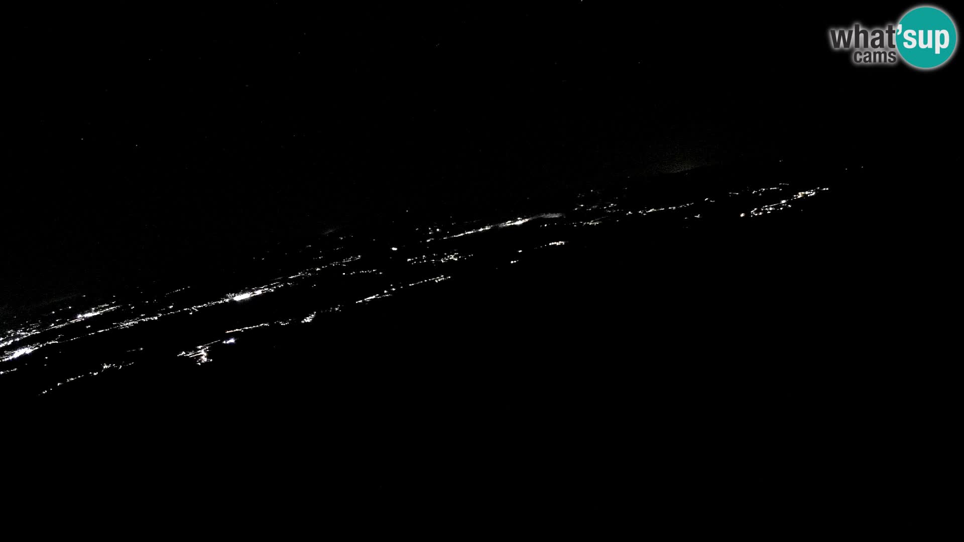 Mount Krim webcam near Ljubljana – Slovenia – view to Grosuplje