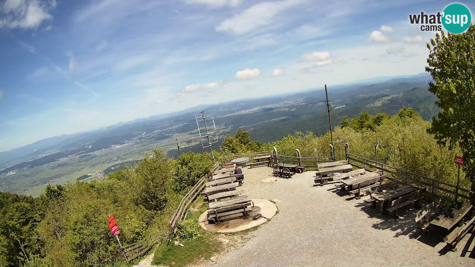 Planinska koliba Krim web kamera – Ljubljana – Slovenija