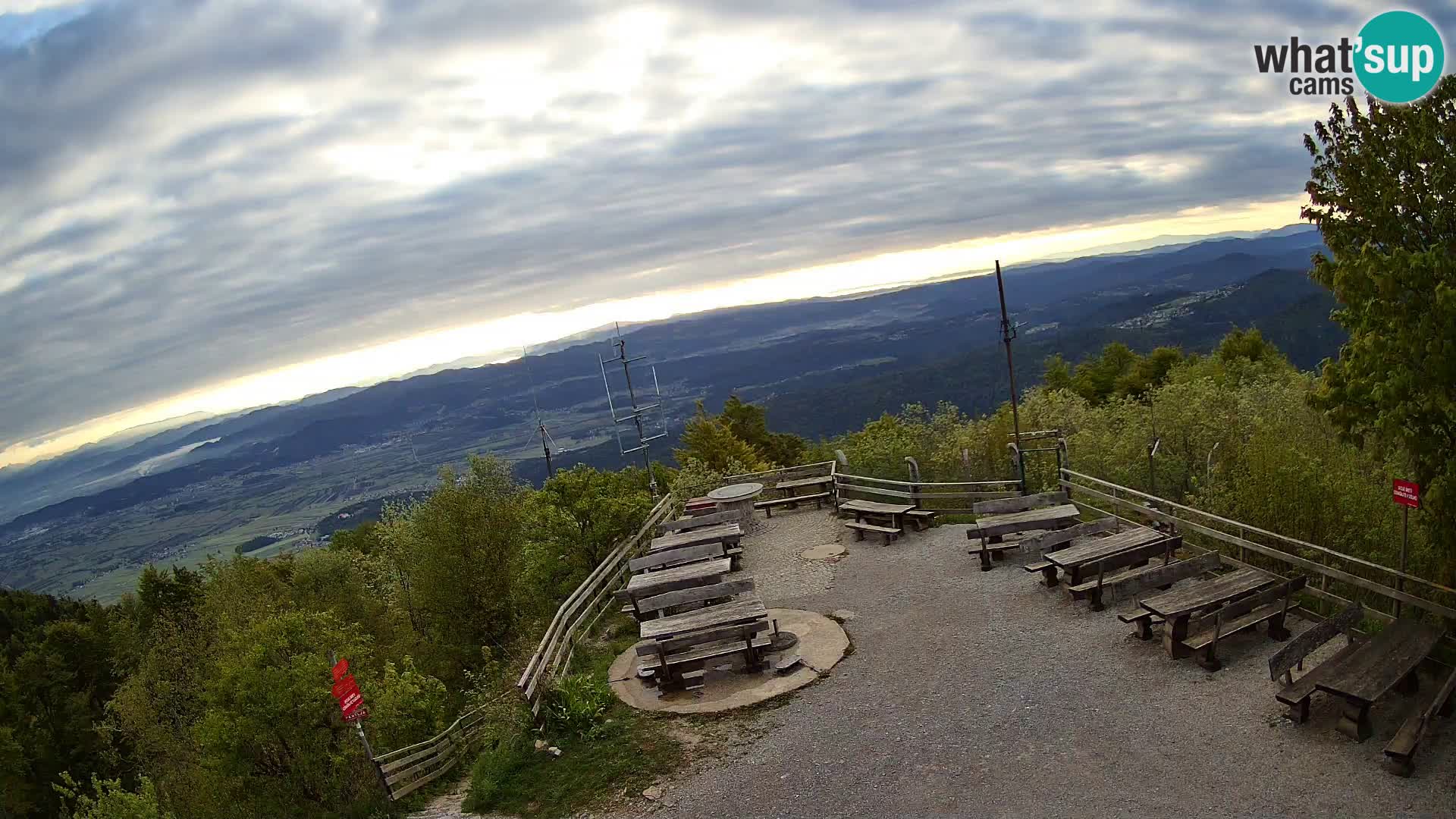 Planinska koliba Krim web kamera – Ljubljana – Slovenija