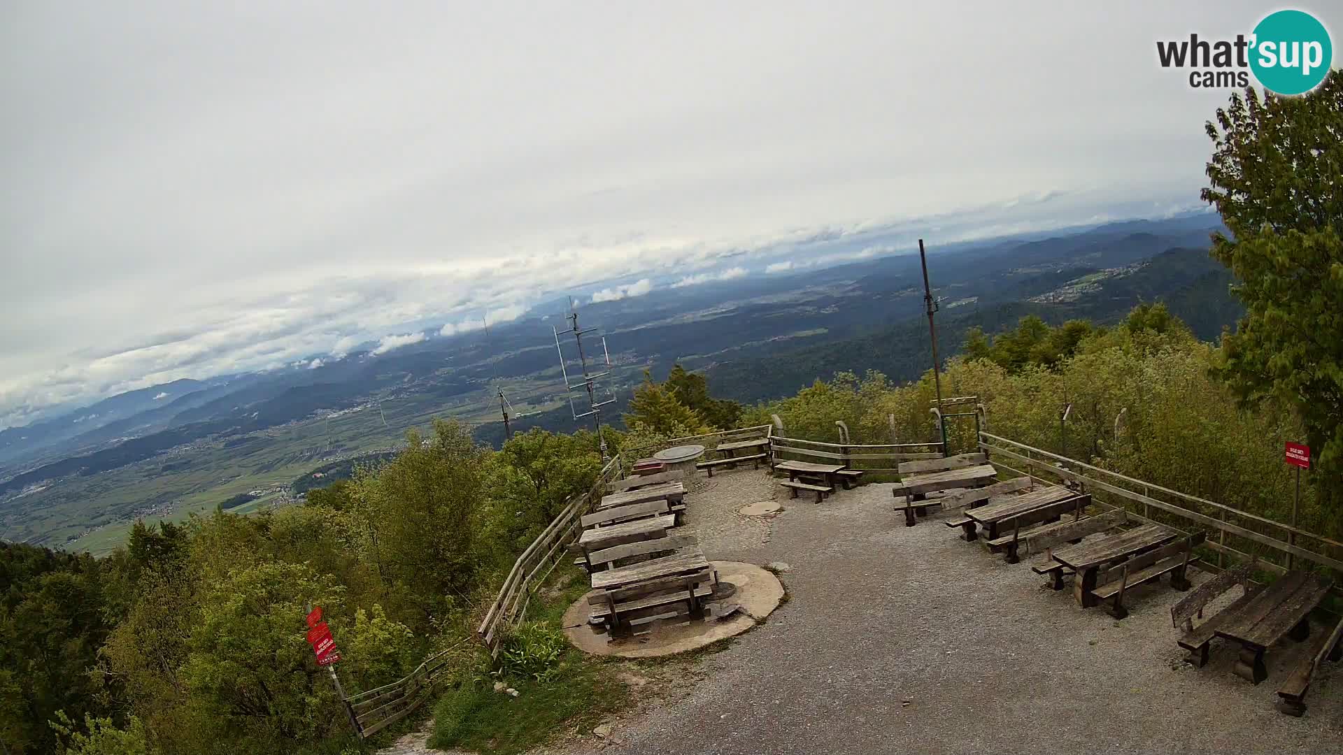 Planinska koliba Krim web kamera – Ljubljana – Slovenija