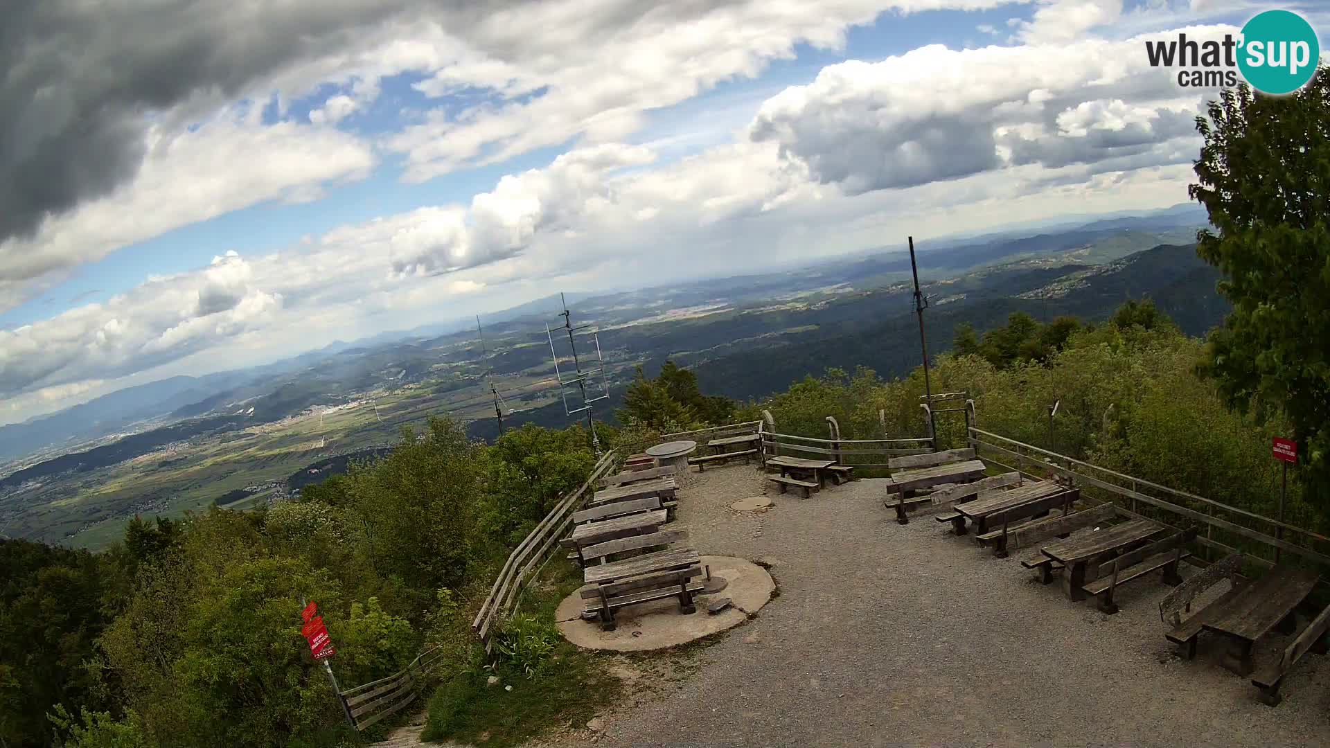 Planinska koliba Krim web kamera – Ljubljana – Slovenija