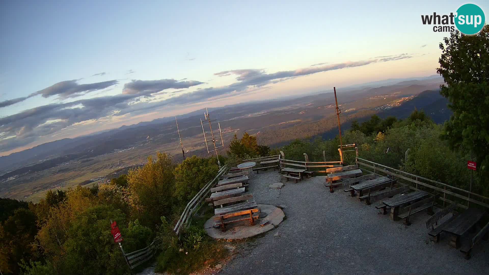 Planinska koliba Krim web kamera – Ljubljana – Slovenija