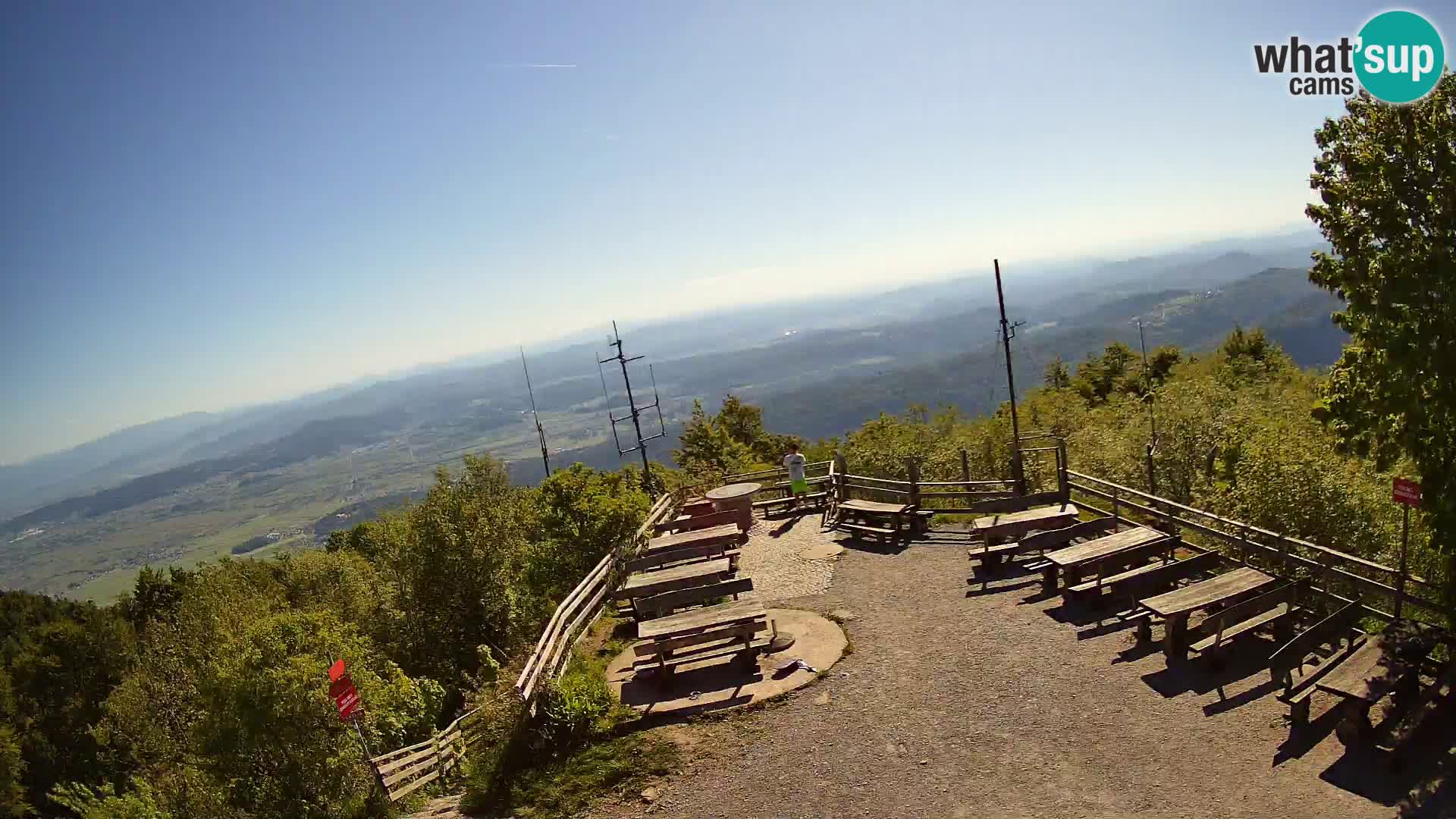 webcam Baita Krim vicino Ljubljana – Slovenia – vista su Grosuplje