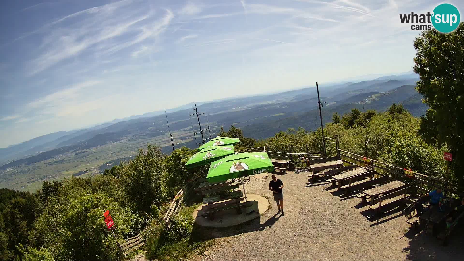 Planinska koliba Krim web kamera – Ljubljana – Slovenija