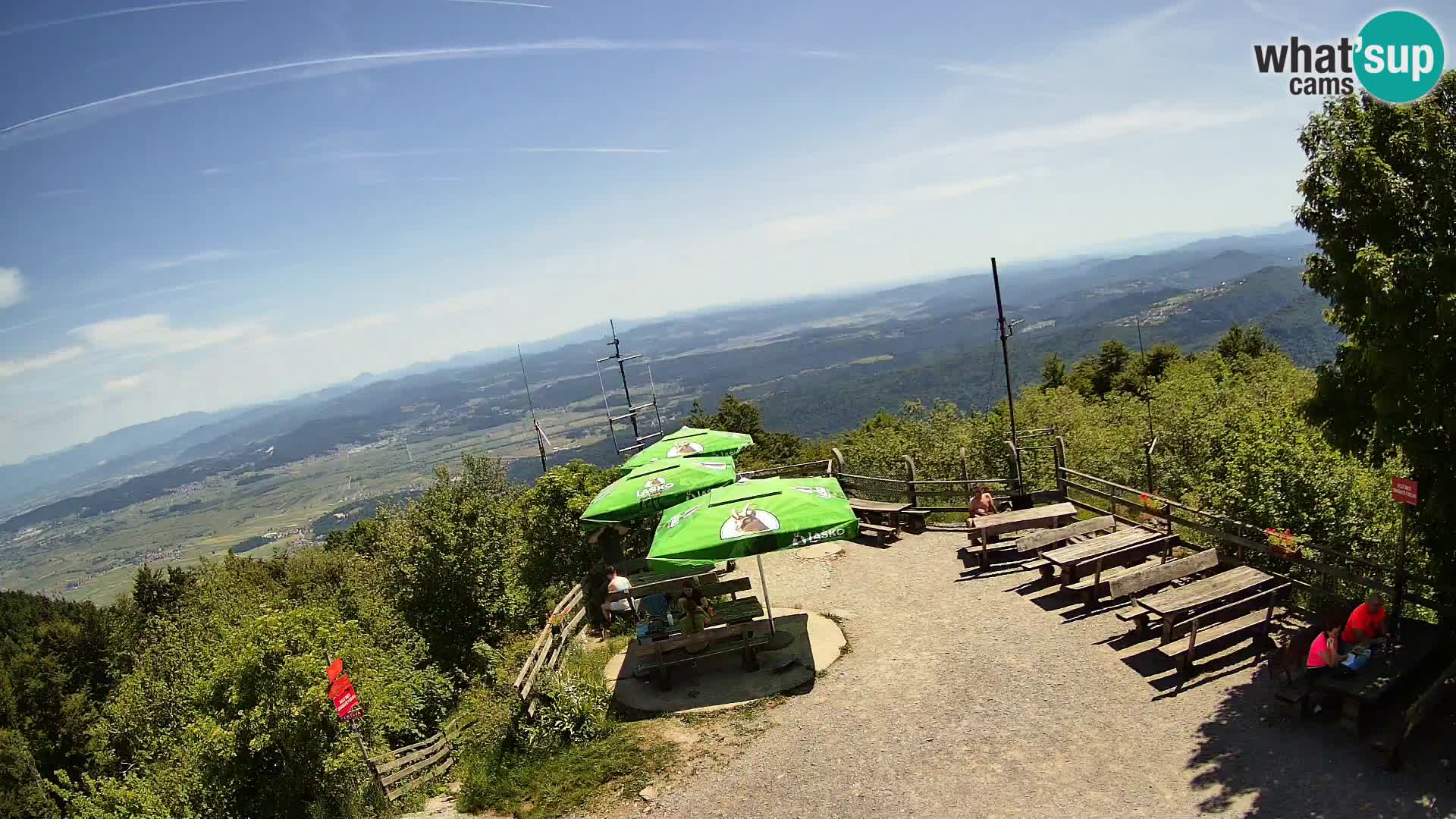 Planinska koliba Krim web kamera – Ljubljana – Slovenija