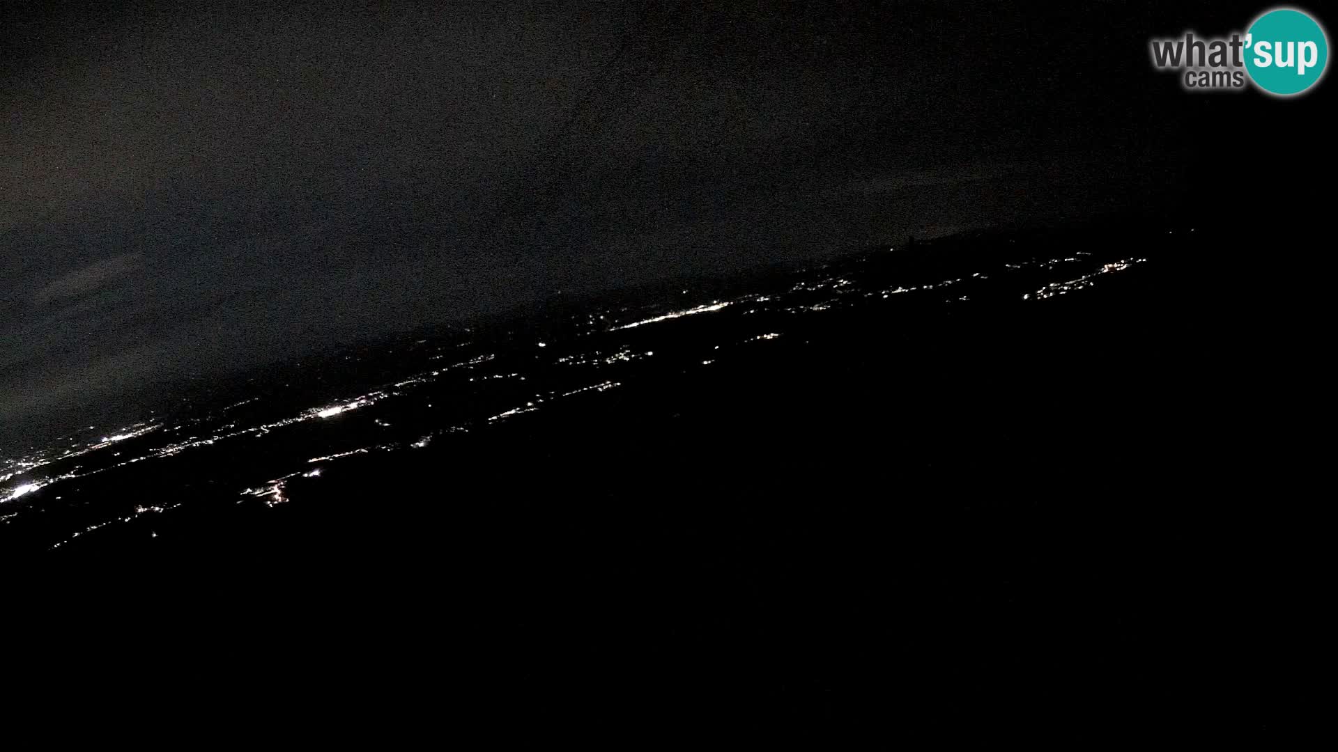 Mount Krim webcam near Ljubljana – Slovenia – view to Grosuplje