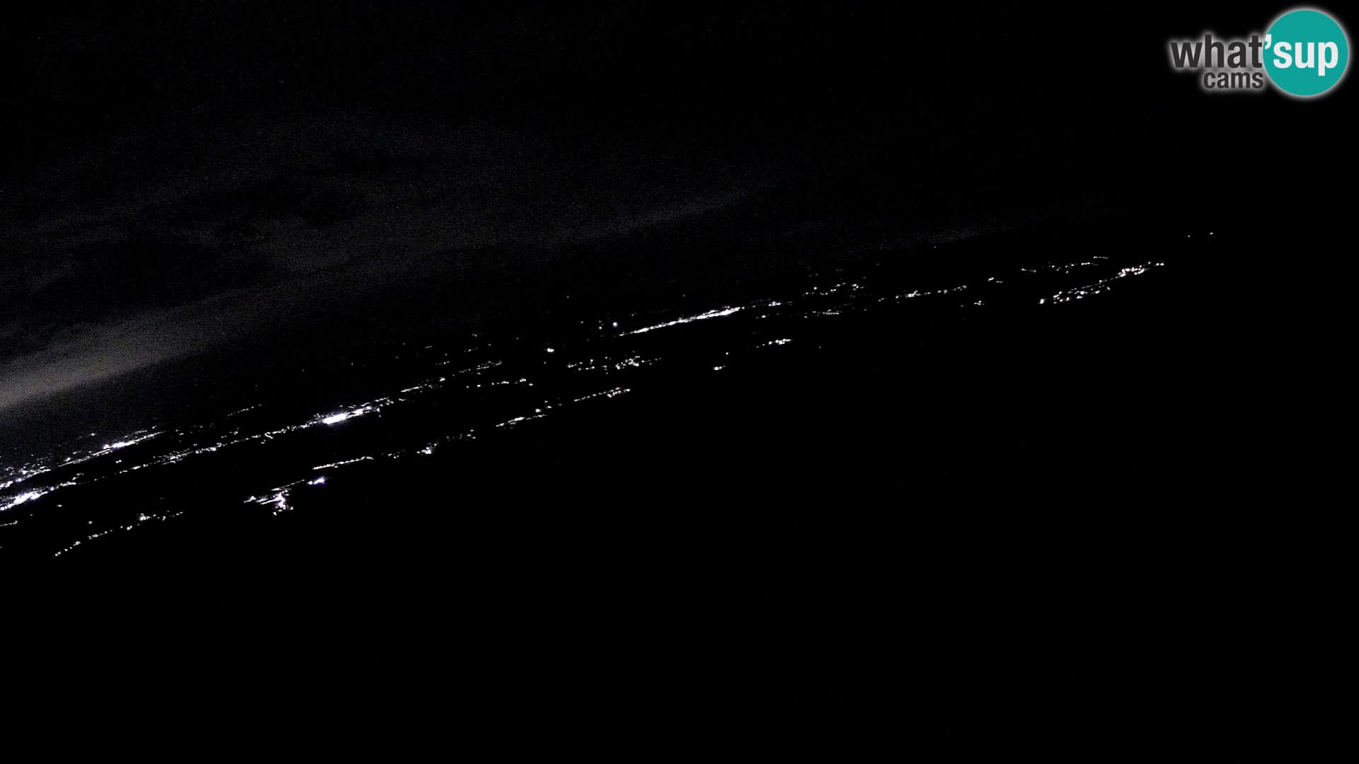 Mount Krim webcam near Ljubljana – Slovenia – view to Grosuplje