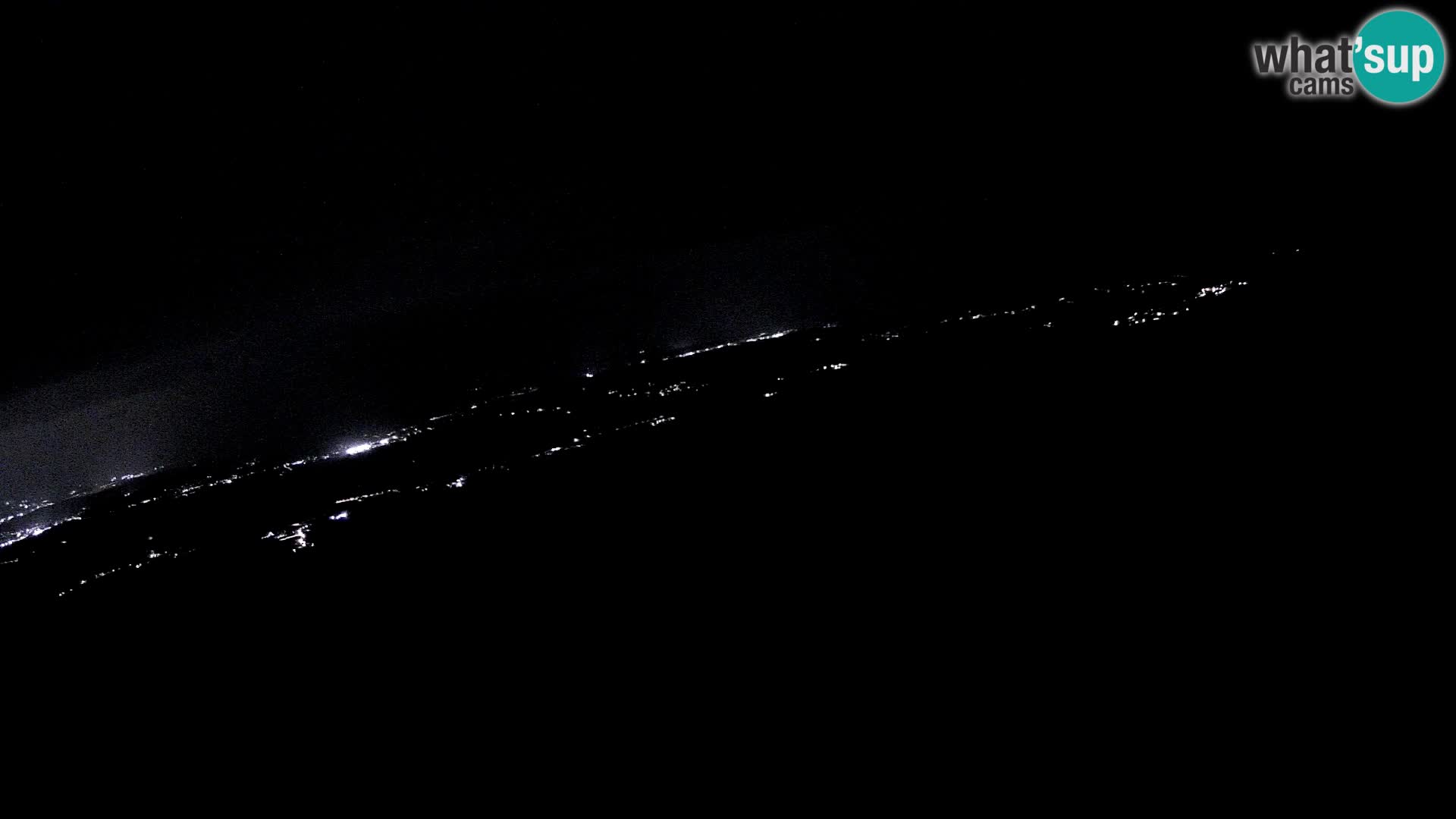 Mount Krim webcam near Ljubljana – Slovenia – view to Grosuplje