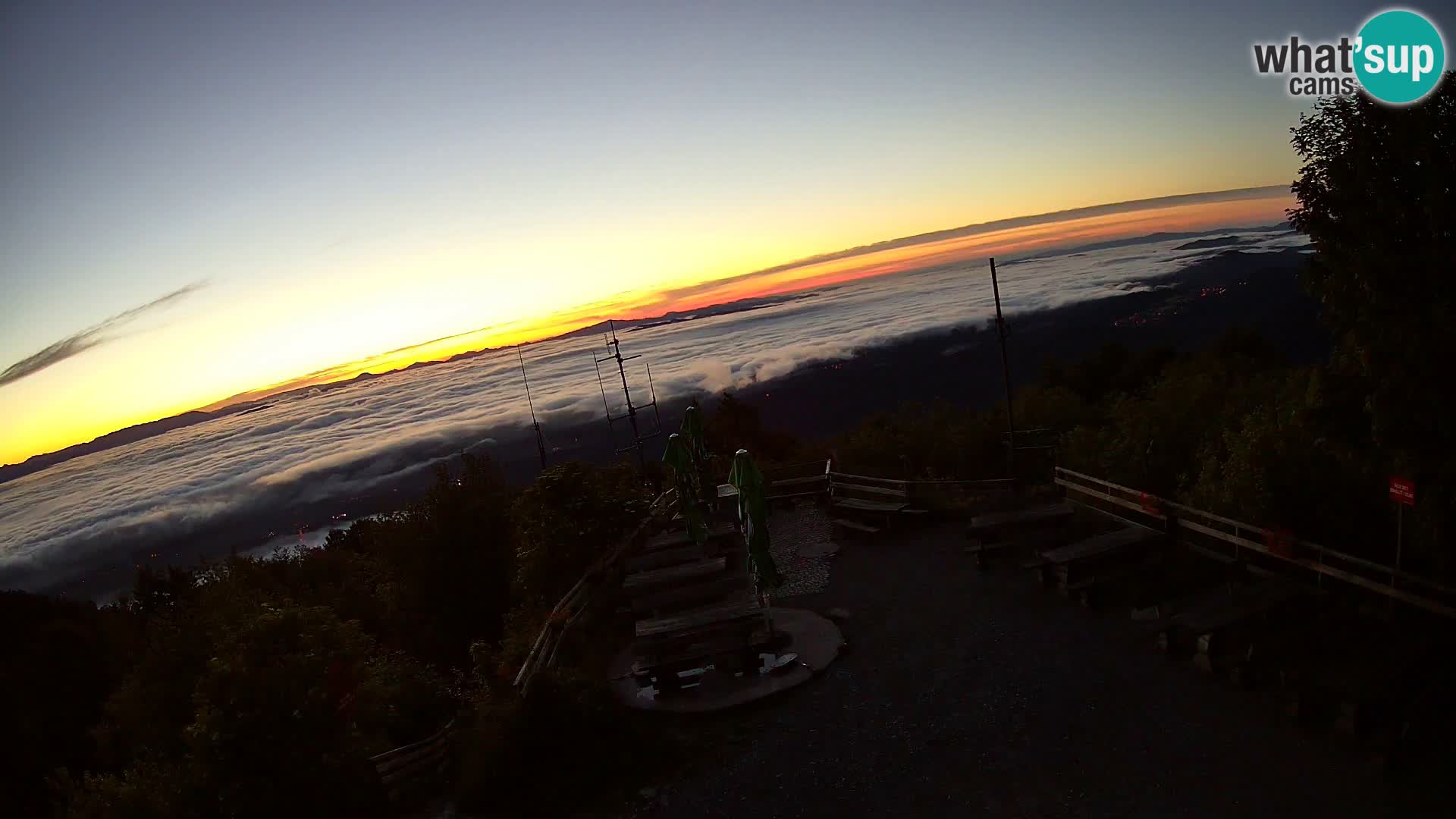 webcam Baita Krim vicino Ljubljana – Slovenia – vista su Grosuplje