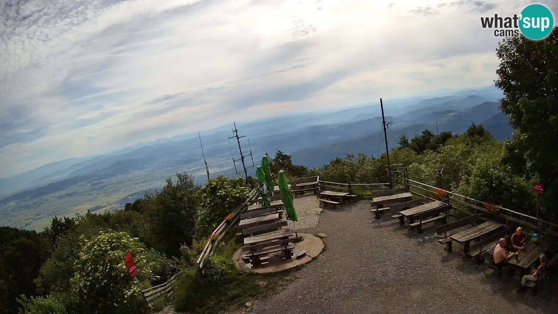 webcam Baita Krim vicino Ljubljana – Slovenia – vista su Grosuplje