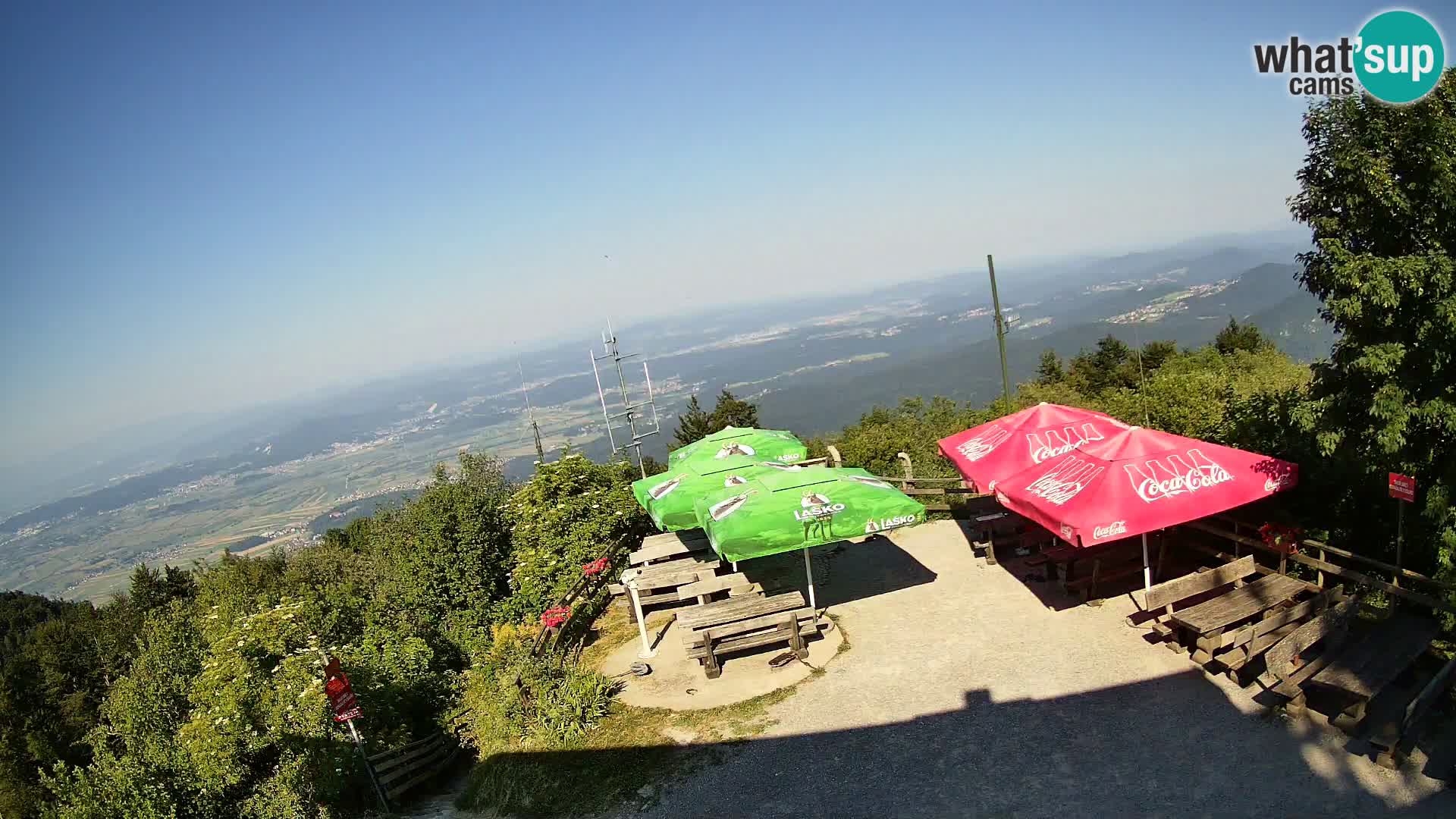 Planinska koliba Krim web kamera – Ljubljana – Slovenija
