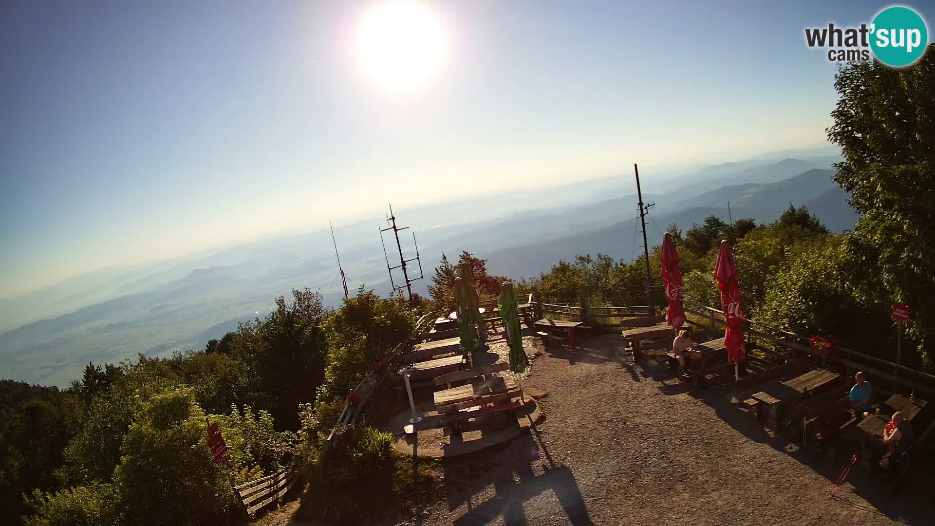 webcam Baita Krim vicino Ljubljana – Slovenia – vista su Grosuplje