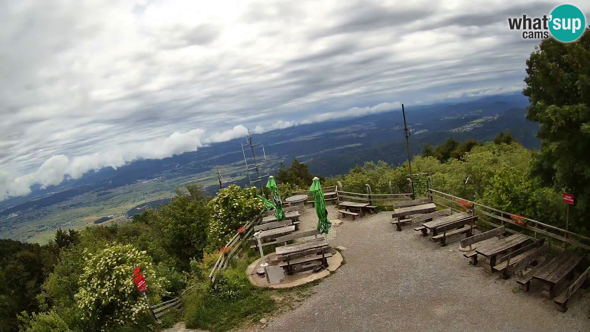 Planinska koliba Krim web kamera – Ljubljana – Slovenija