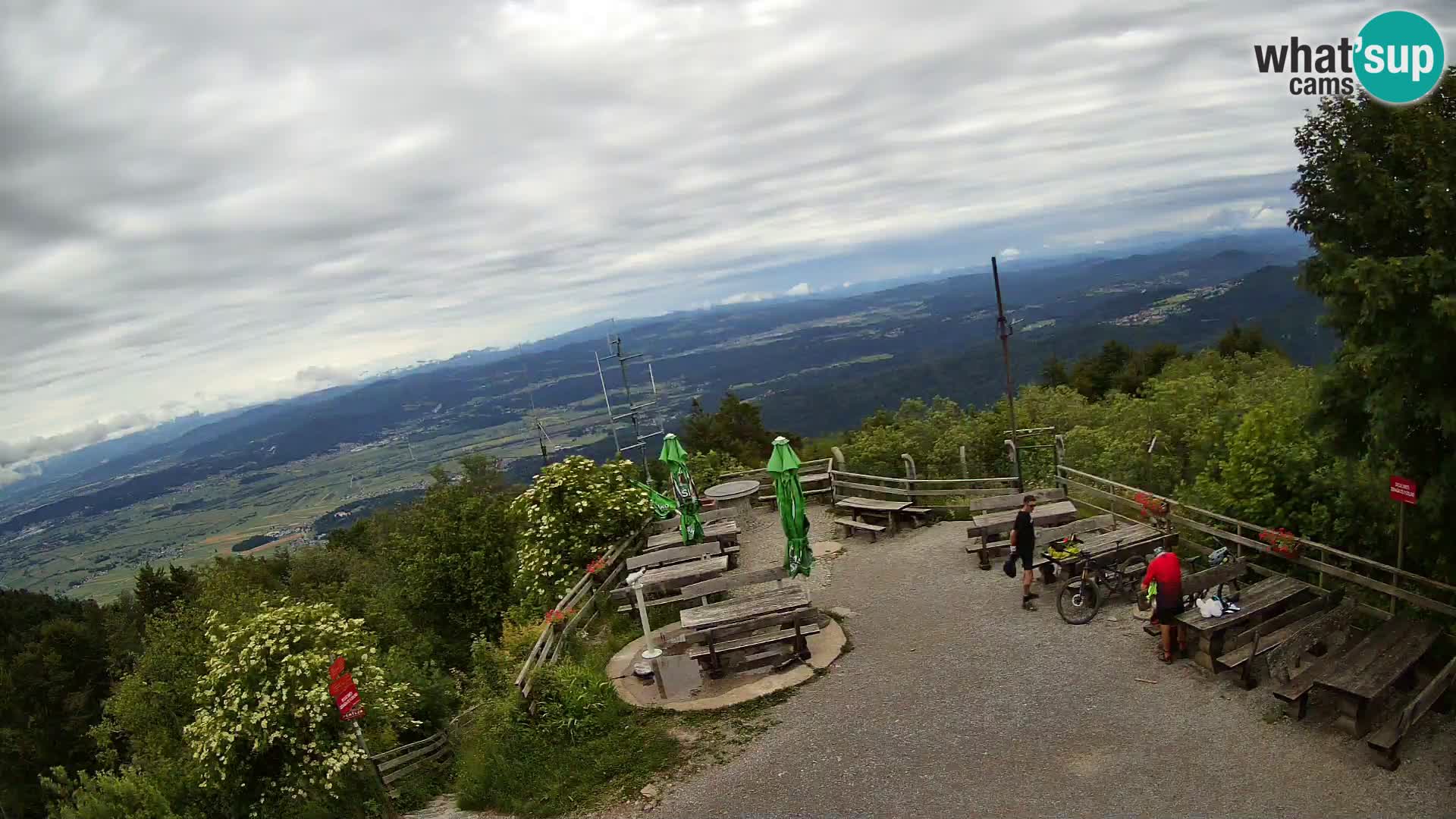 webcam Baita Krim vicino Ljubljana – Slovenia – vista su Grosuplje