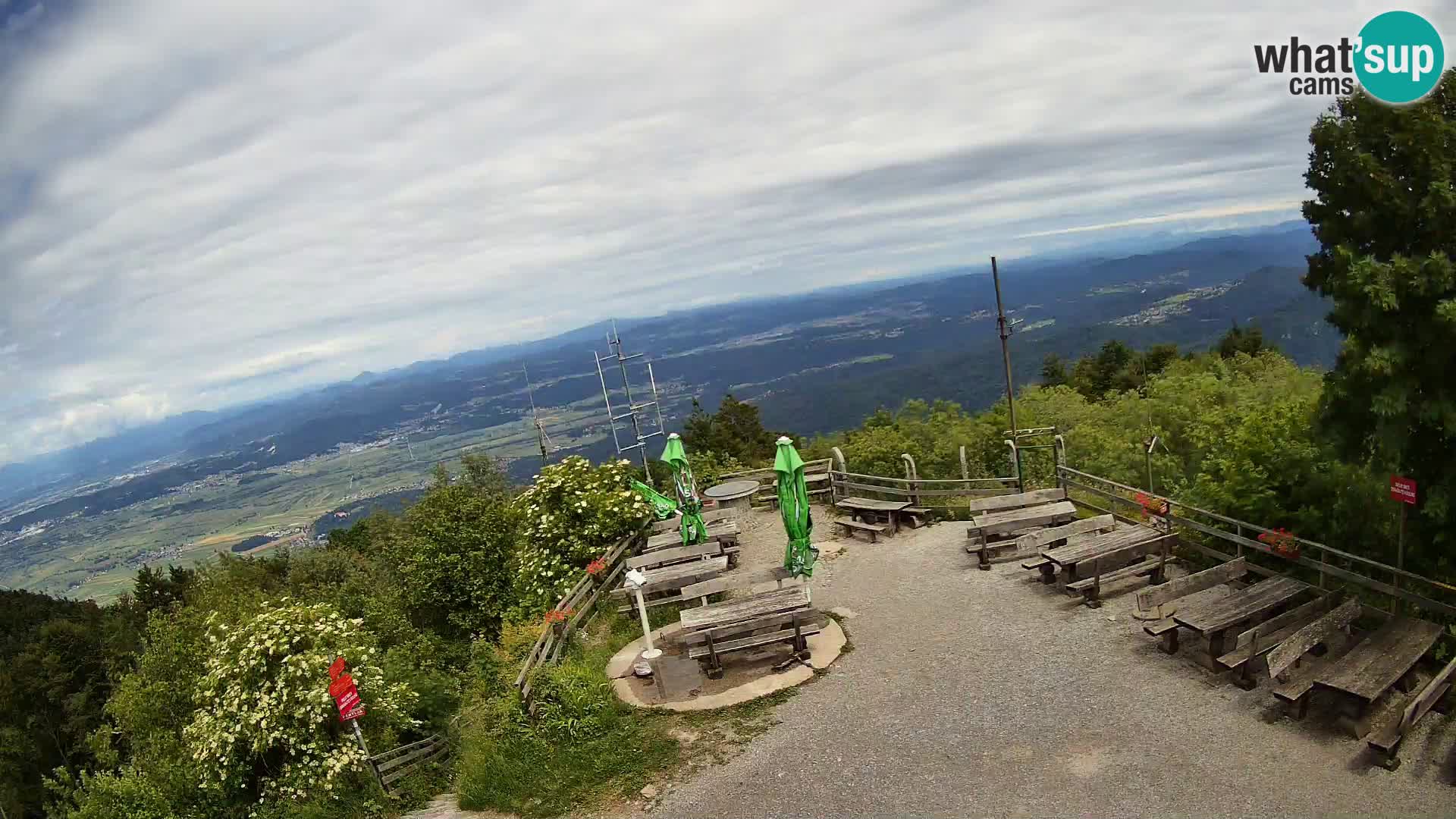 Planinska koliba Krim web kamera – Ljubljana – Slovenija
