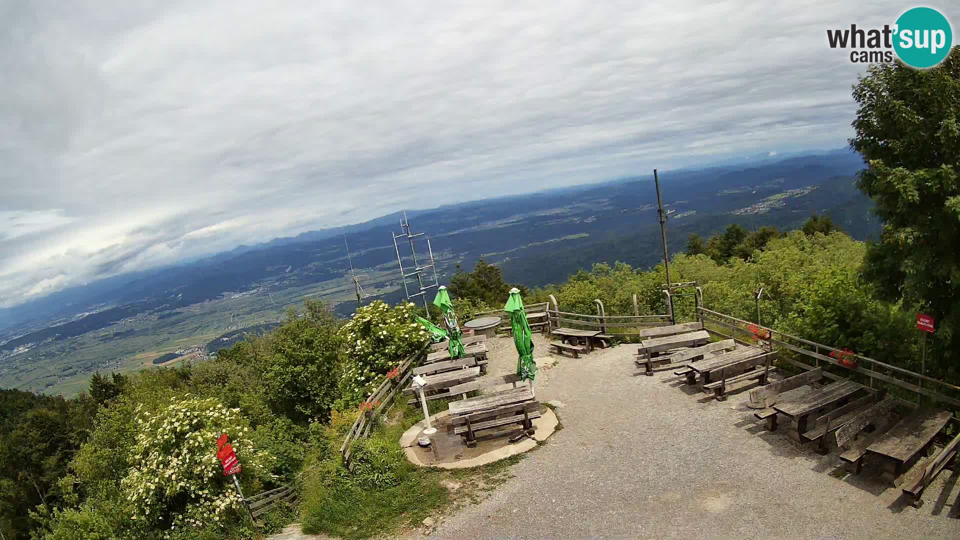 Planinska koliba Krim web kamera – Ljubljana – Slovenija