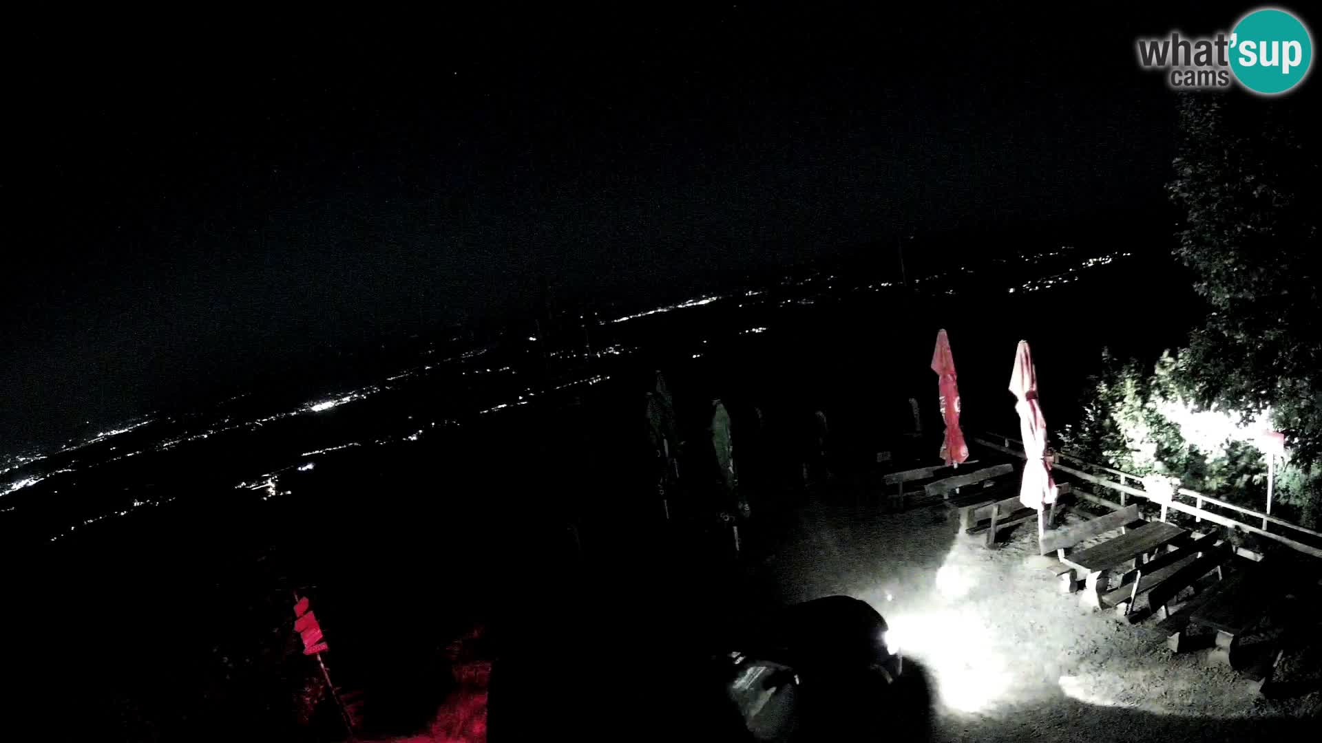 webcam Baita Krim vicino Ljubljana – Slovenia – vista su Grosuplje