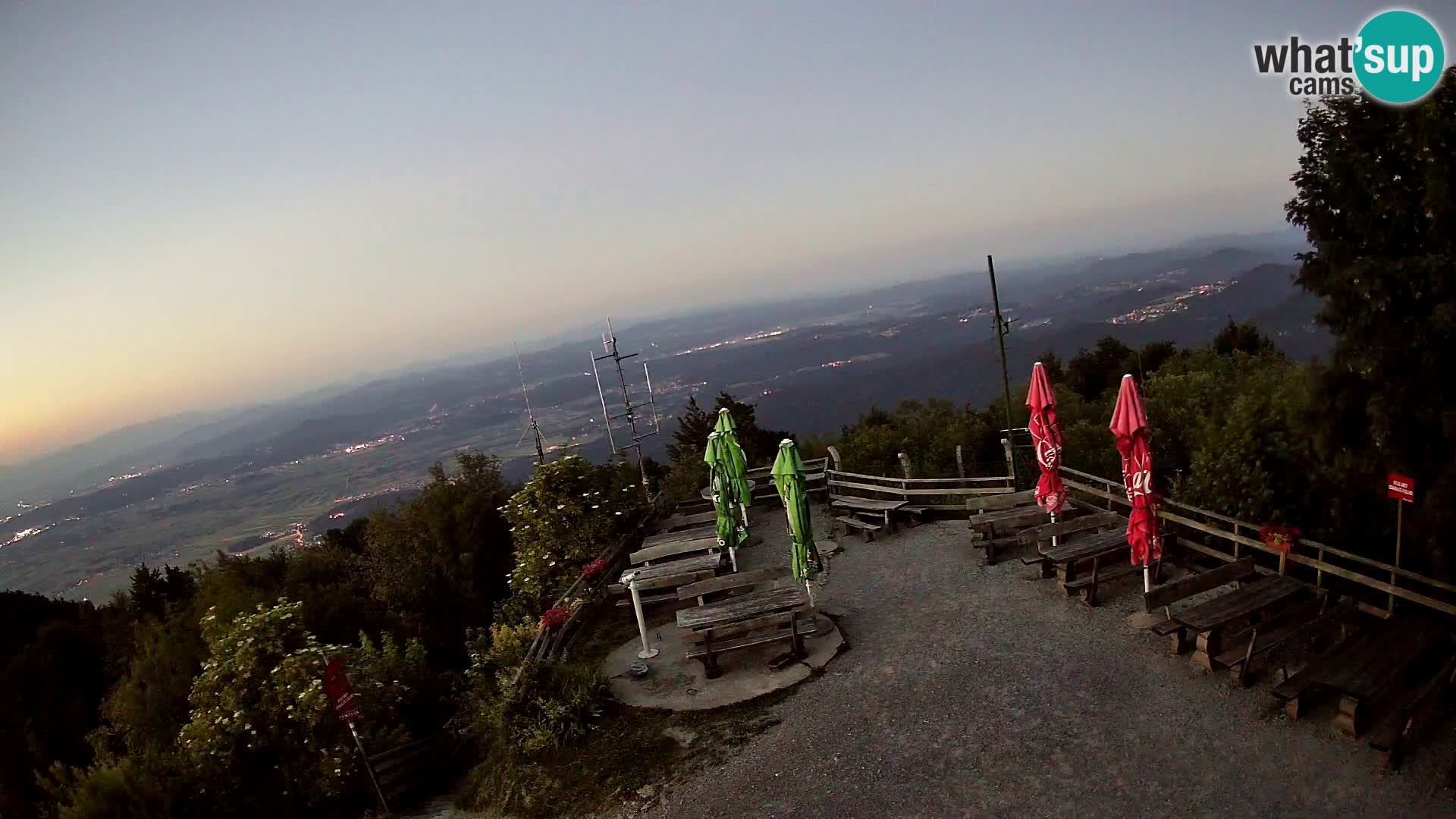Planinska koliba Krim web kamera – Ljubljana – Slovenija