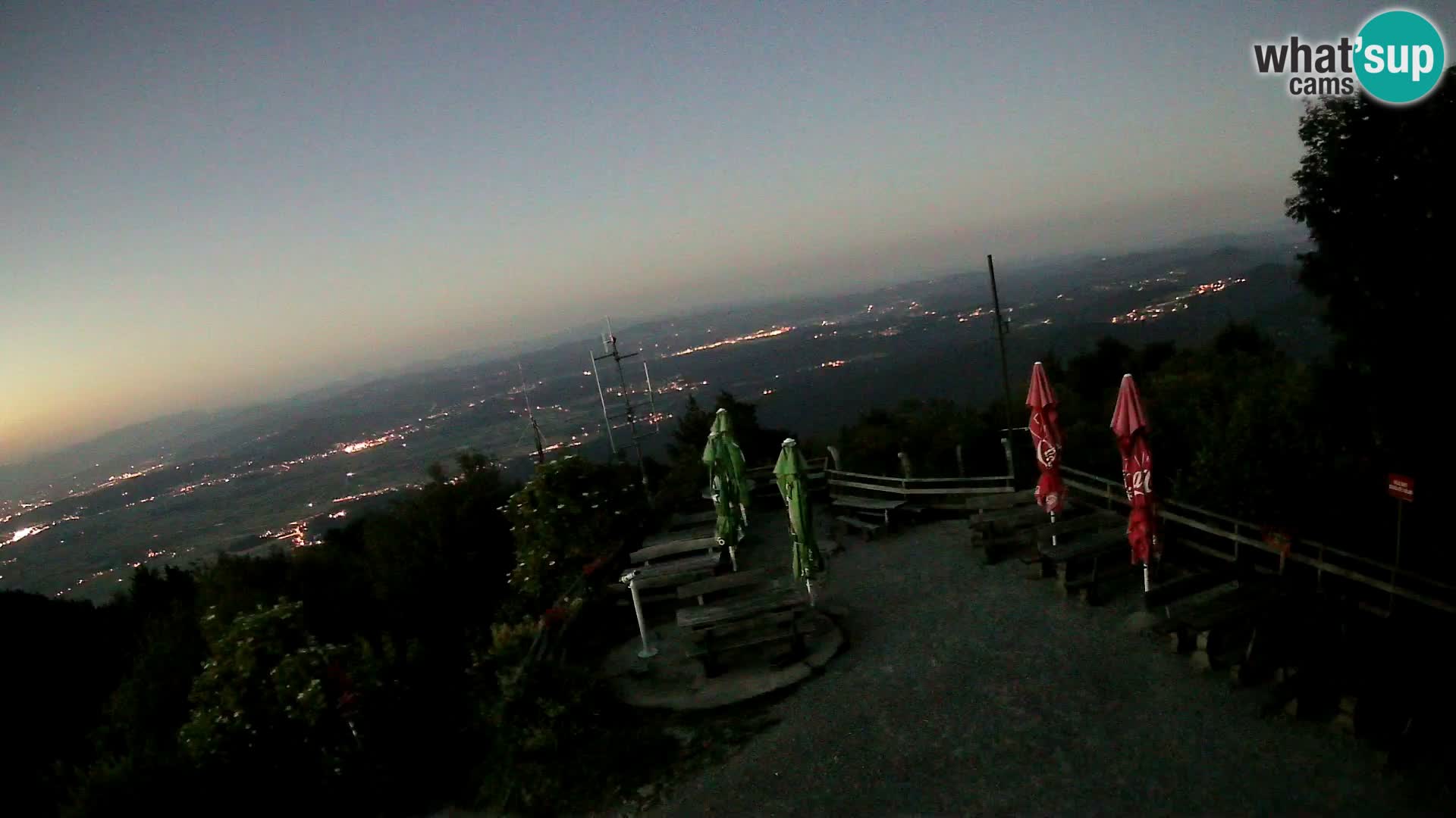 webcam Baita Krim vicino Ljubljana – Slovenia – vista su Grosuplje
