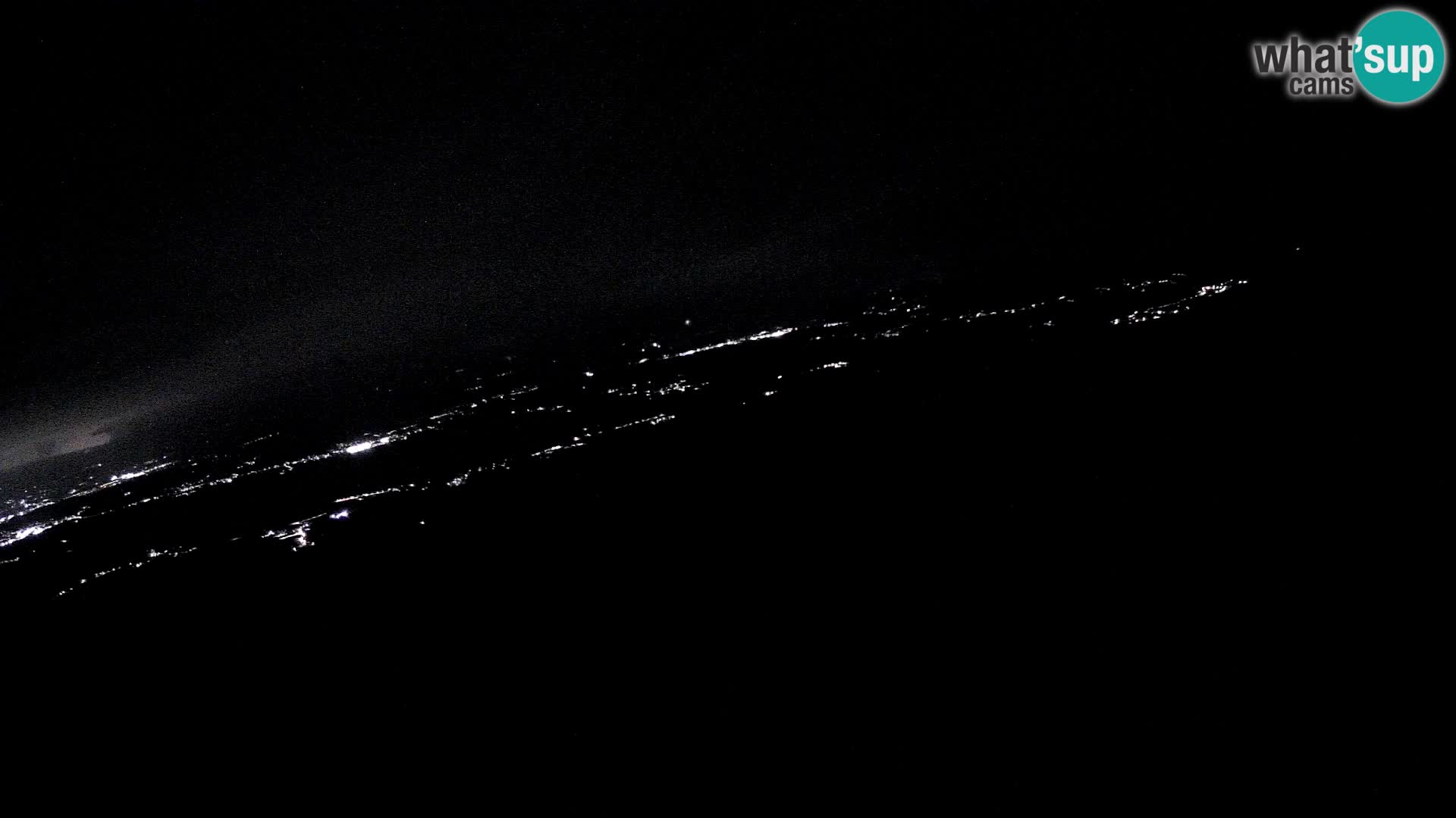 Mount Krim webcam near Ljubljana – Slovenia – view to Grosuplje