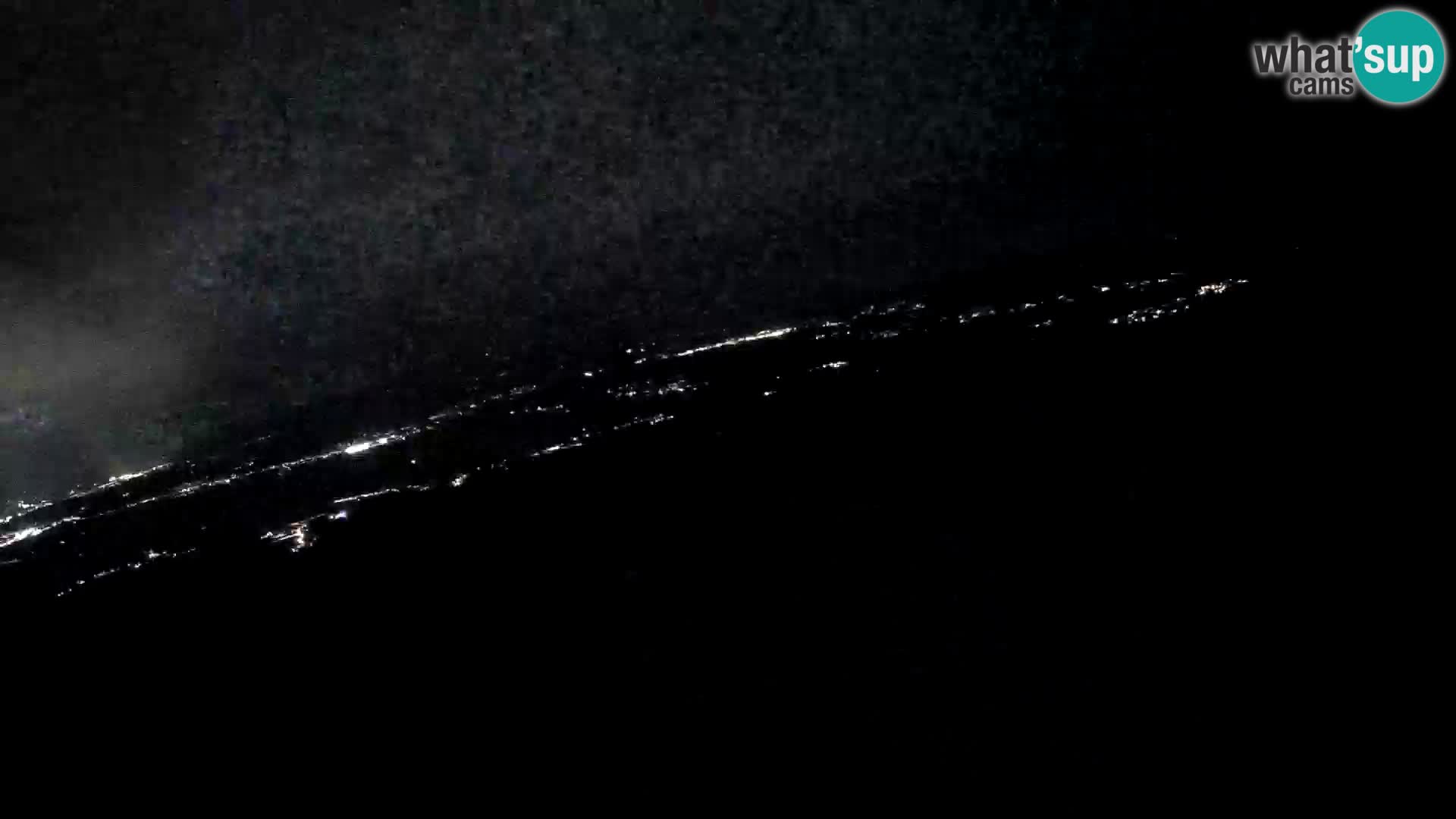 Mount Krim webcam near Ljubljana – Slovenia – view to Grosuplje
