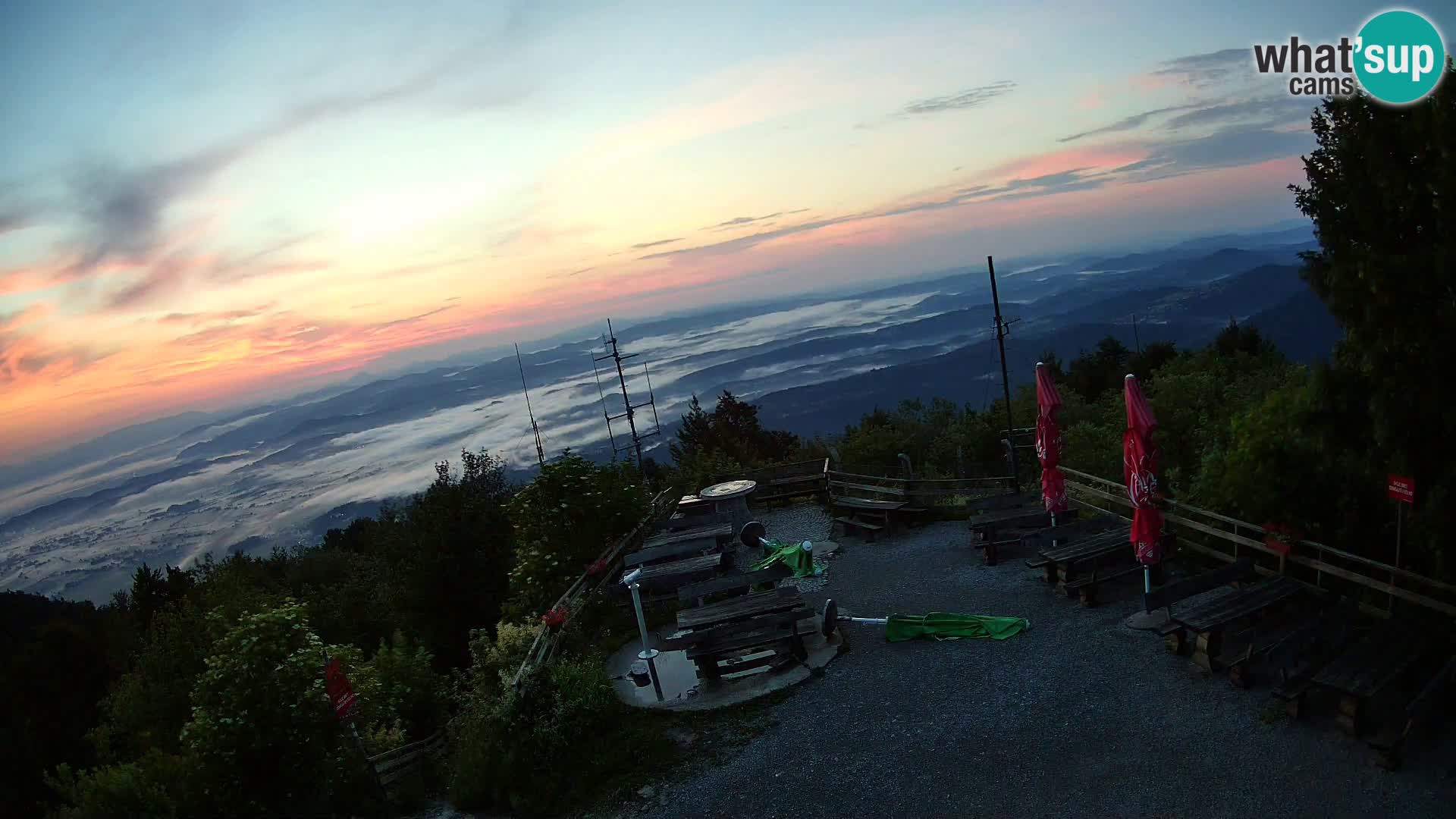 Cabane de montagne Krim livecam Ljubljana – Slovénie