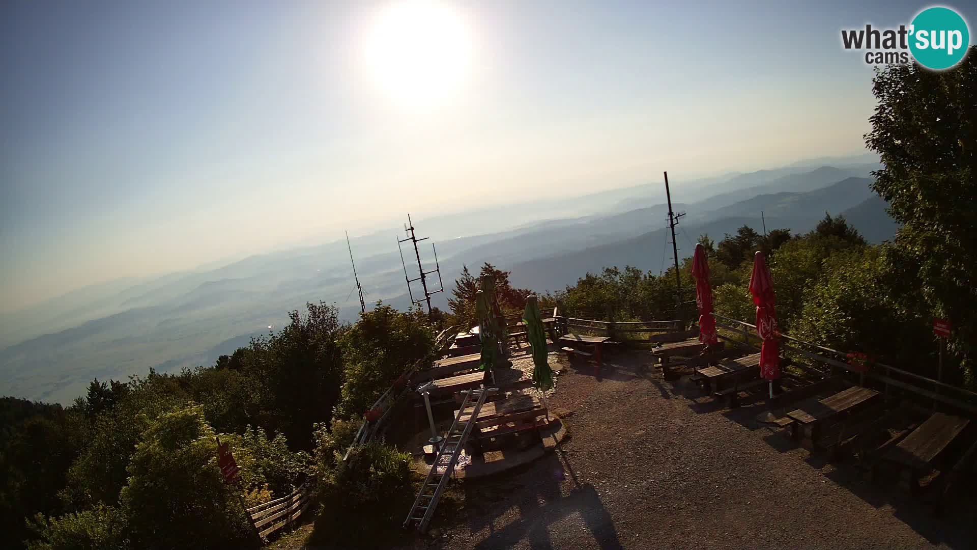 webcam Baita Krim vicino Ljubljana – Slovenia – vista su Grosuplje
