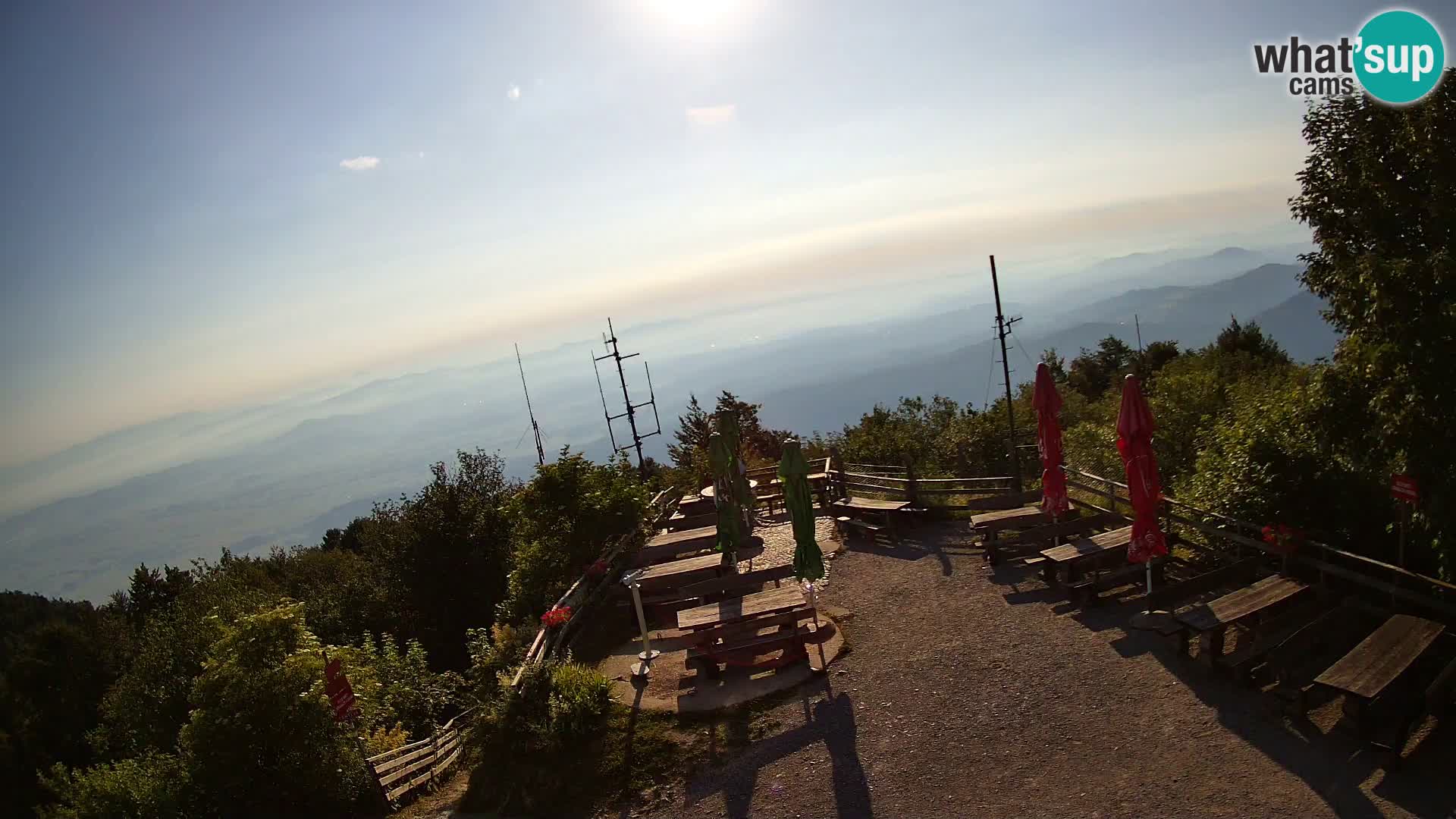 webcam Baita Krim vicino Ljubljana – Slovenia – vista su Grosuplje