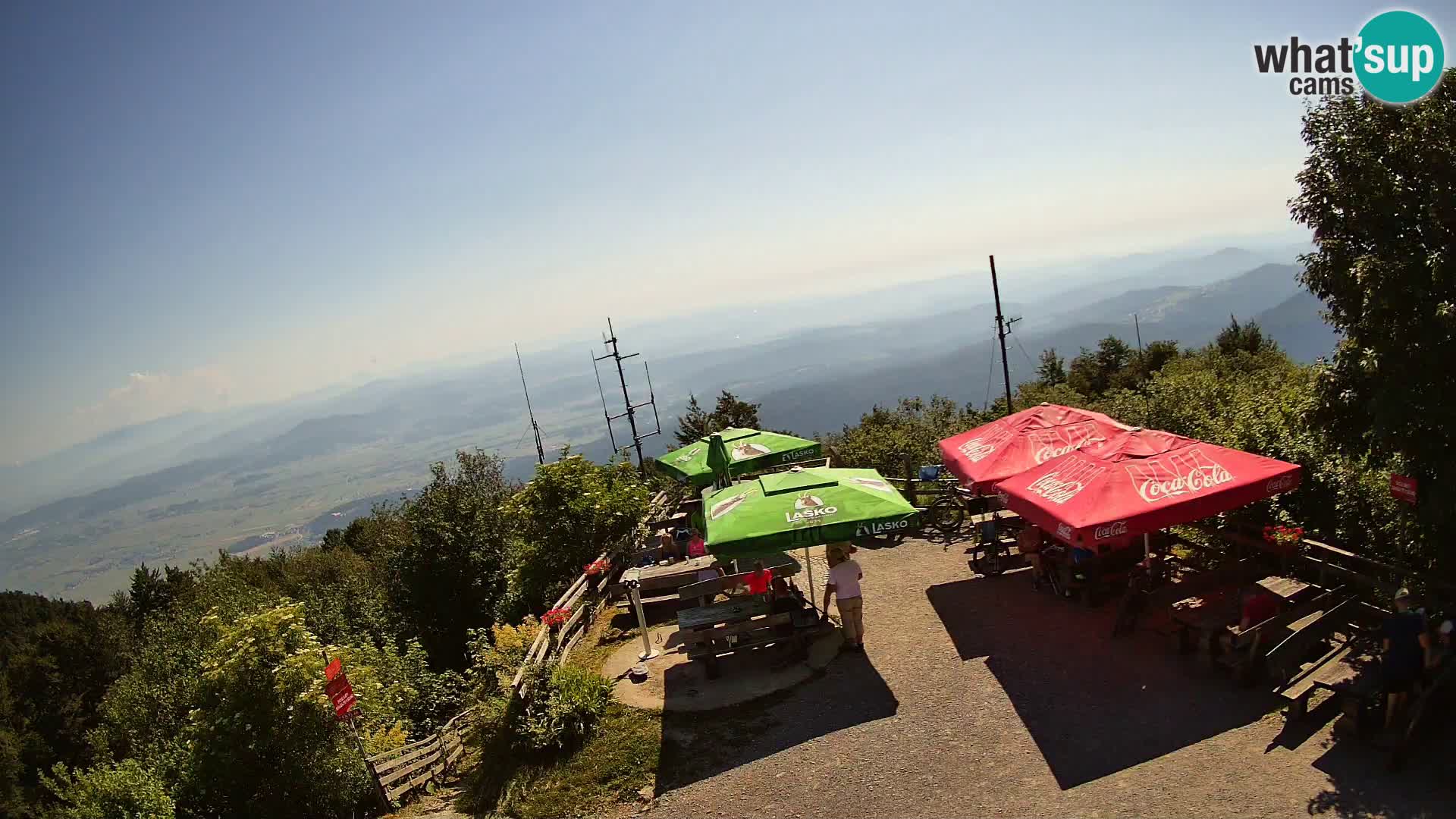 webcam Baita Krim vicino Ljubljana – Slovenia – vista su Grosuplje