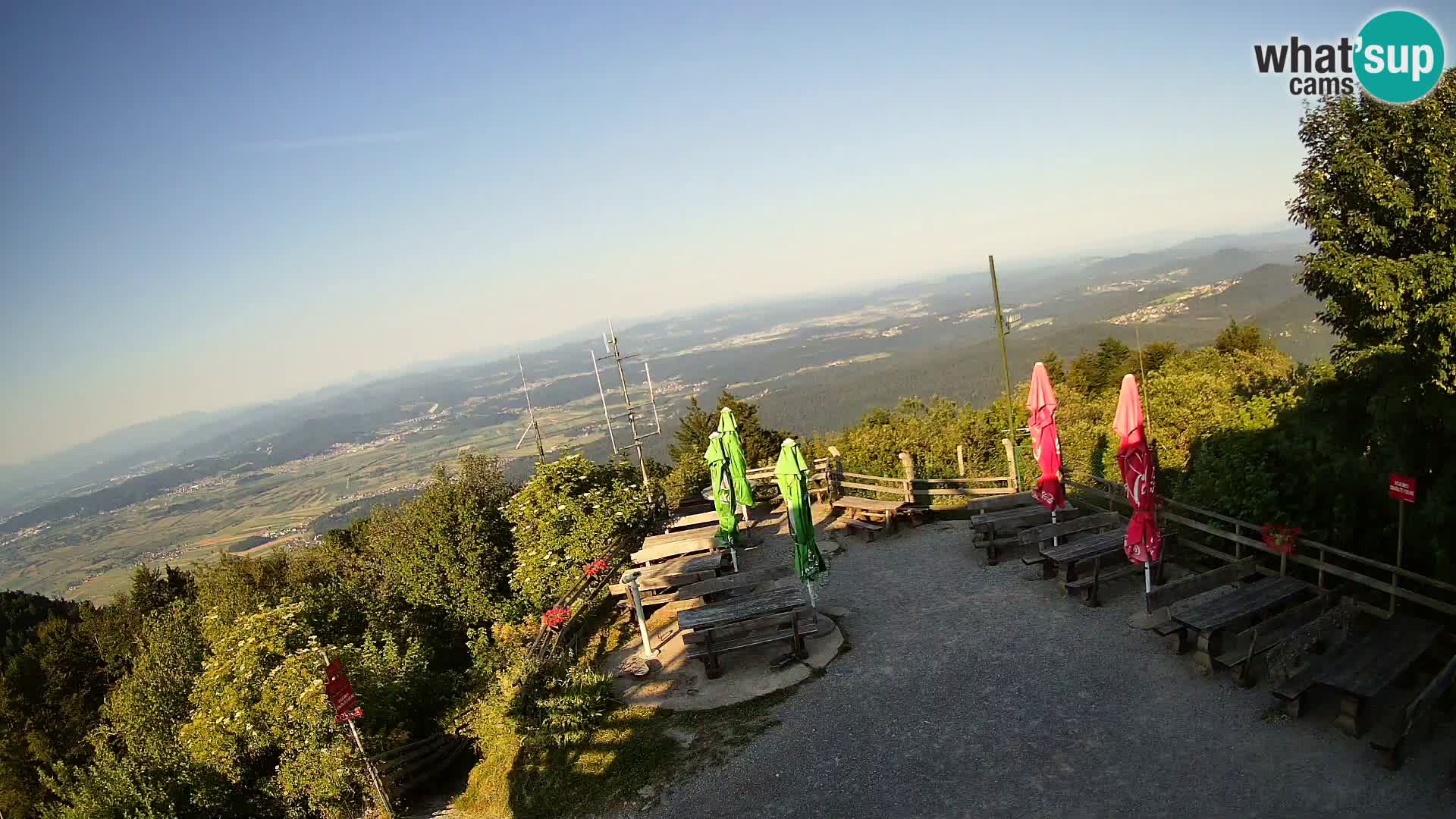 Planinska koliba Krim web kamera – Ljubljana – Slovenija