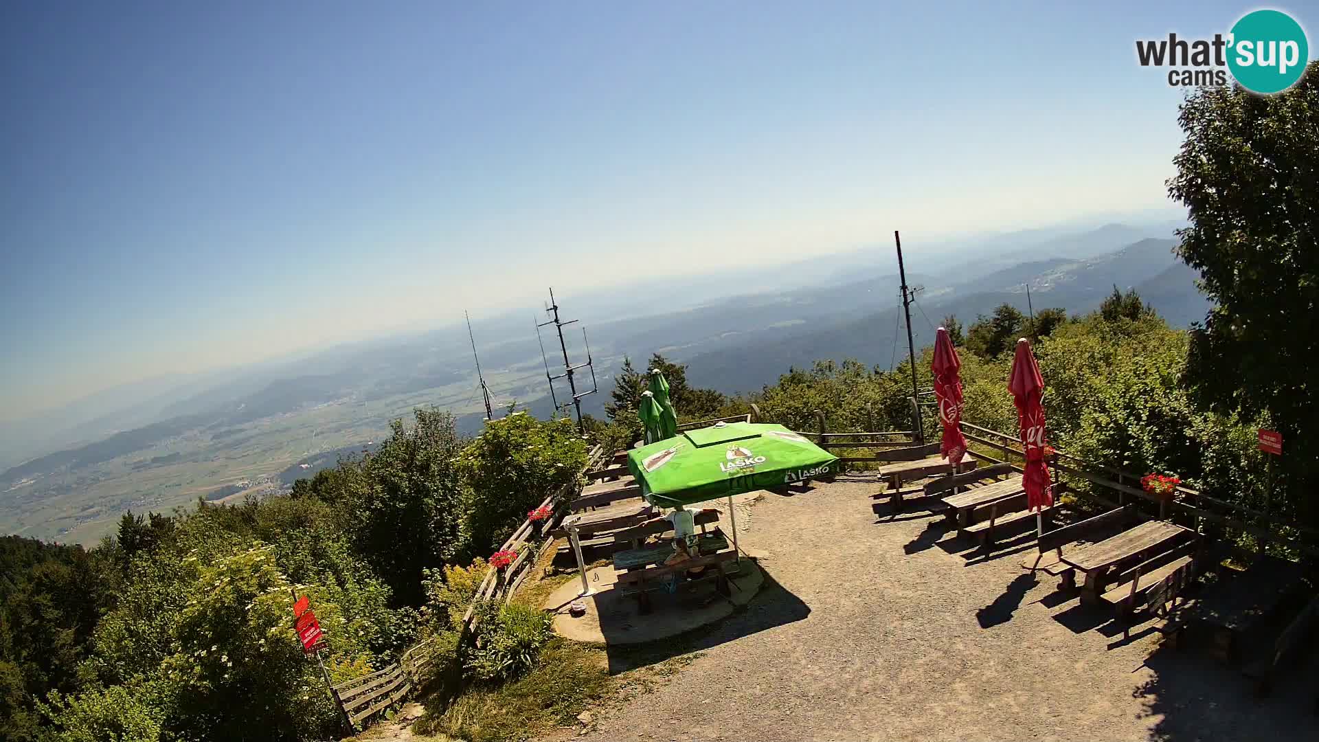 Planinska koliba Krim web kamera – Ljubljana – Slovenija
