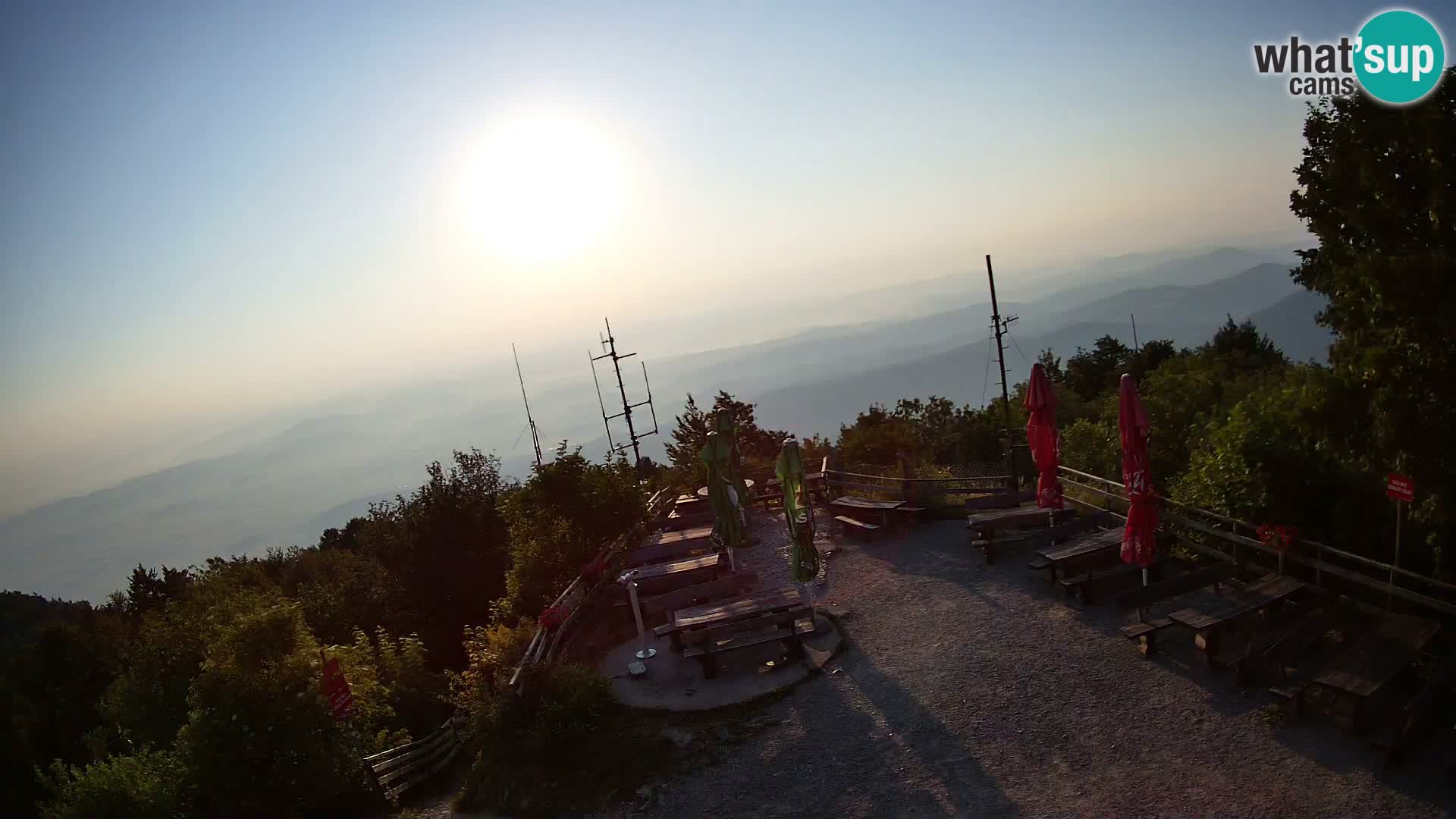webcam Baita Krim vicino Ljubljana – Slovenia – vista su Grosuplje