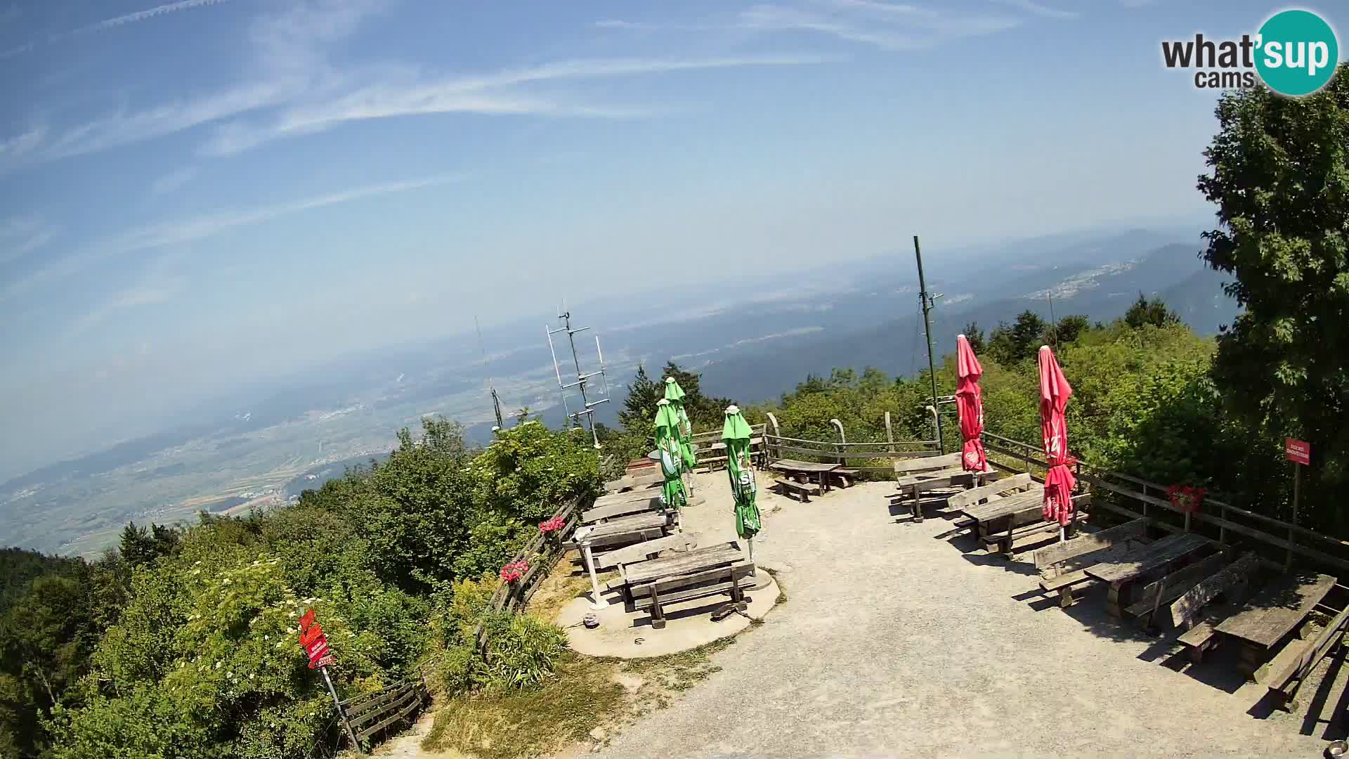 Planinska koliba Krim web kamera – Ljubljana – Slovenija