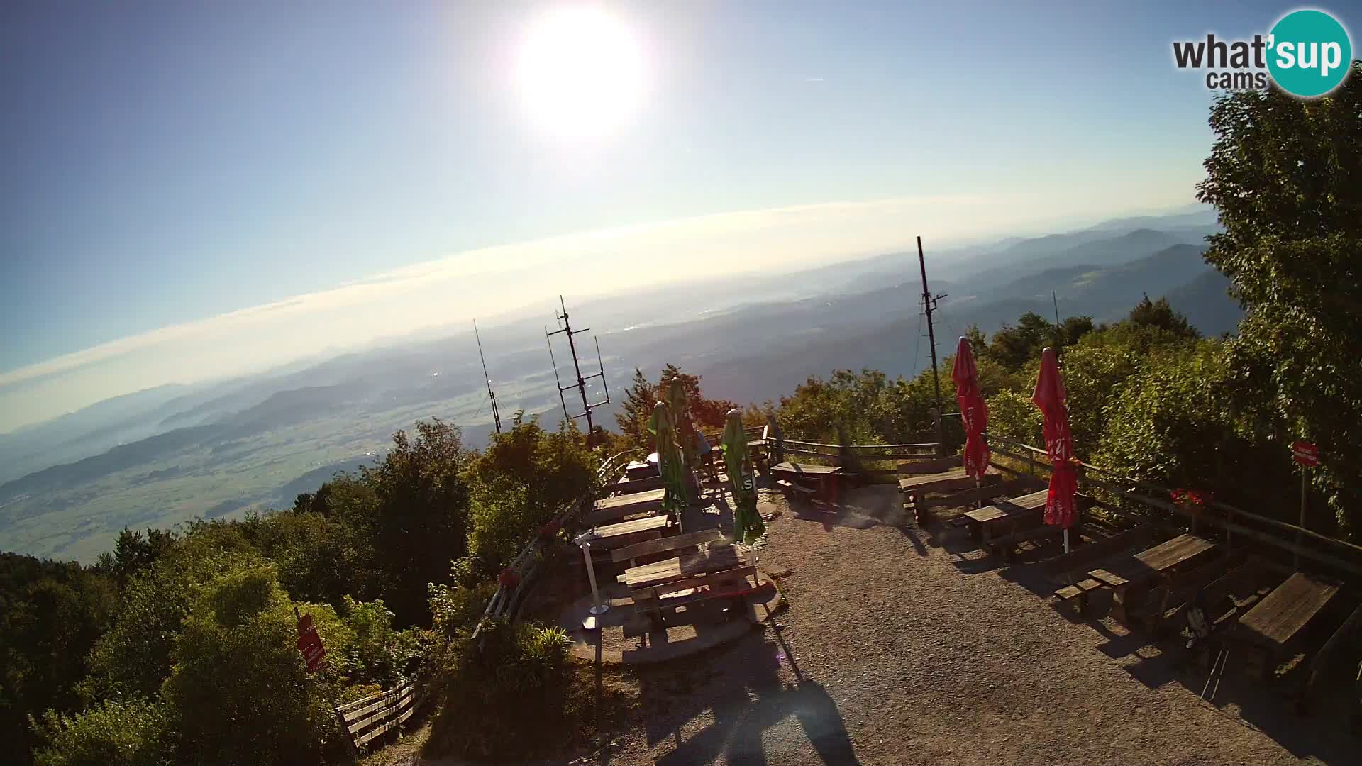 webcam Baita Krim vicino Ljubljana – Slovenia – vista su Grosuplje