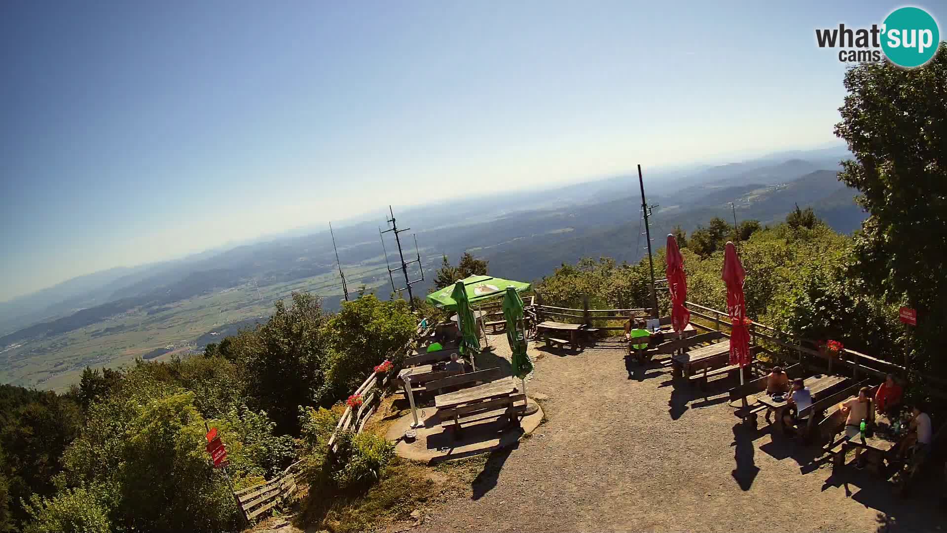 Planinska koliba Krim web kamera – Ljubljana – Slovenija