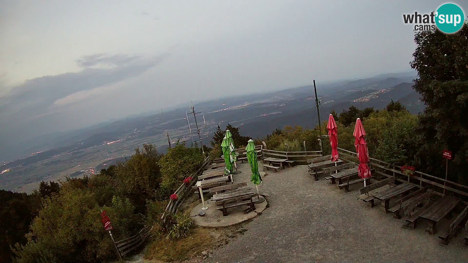 webcam Baita Krim vicino Ljubljana – Slovenia – vista su Grosuplje