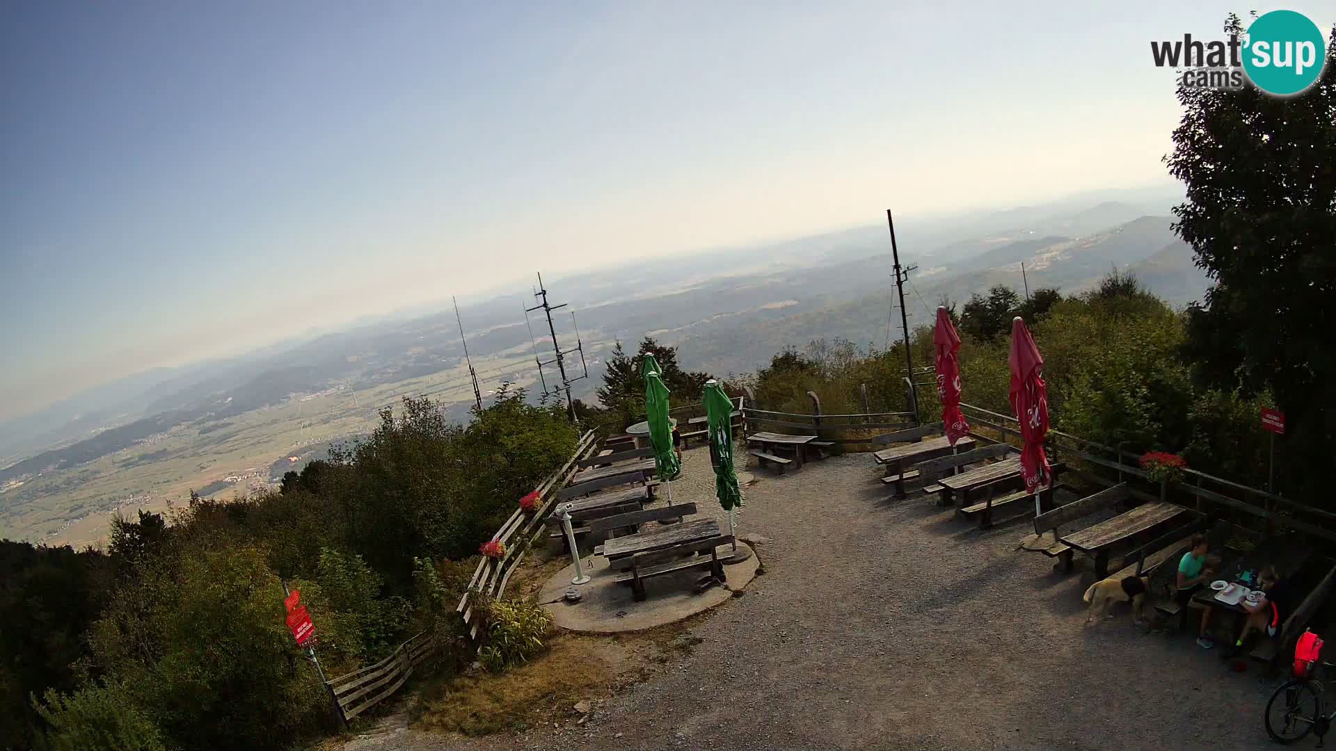 webcam Baita Krim vicino Ljubljana – Slovenia – vista su Grosuplje