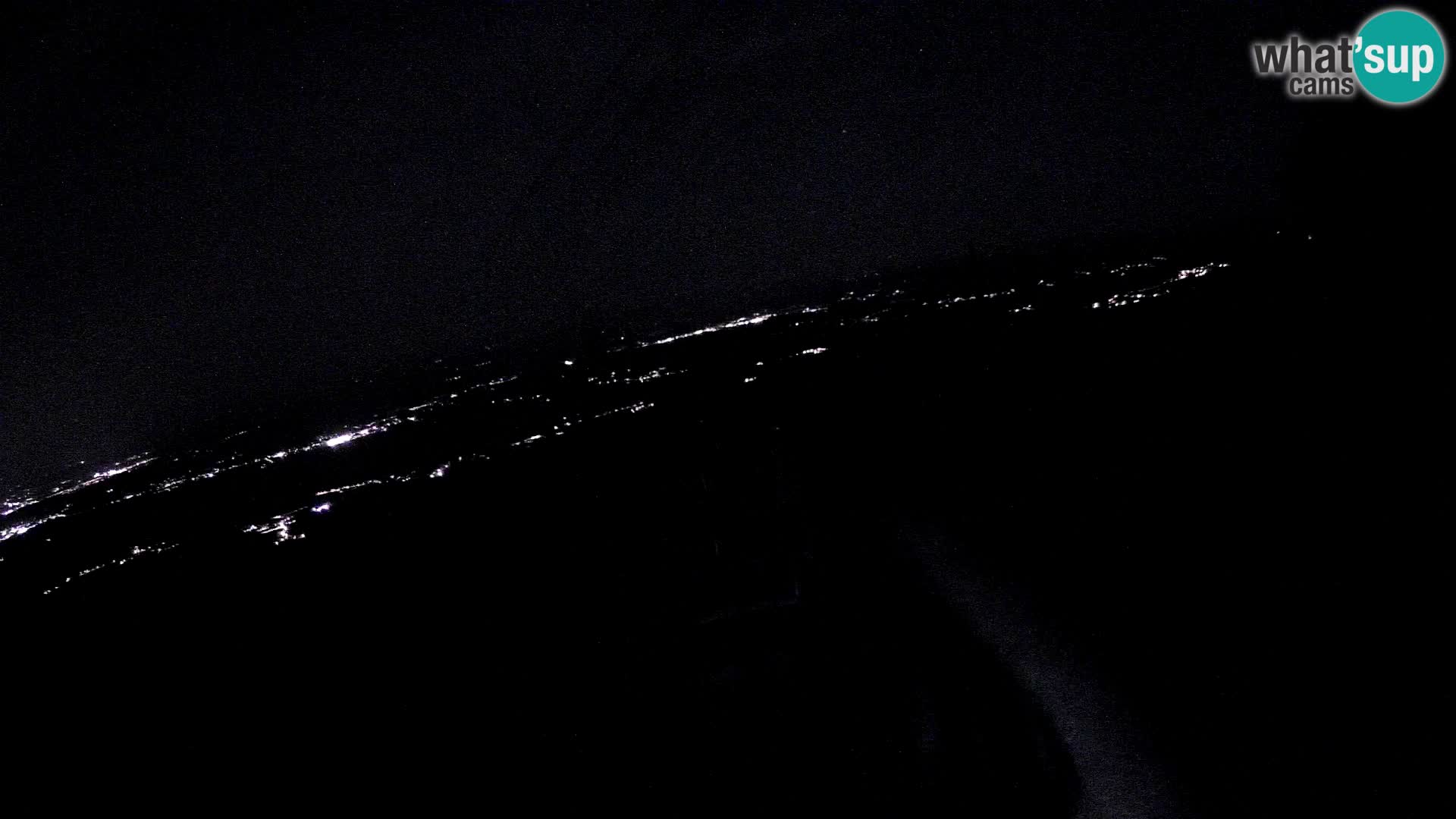 Mount Krim webcam near Ljubljana – Slovenia – view to Grosuplje