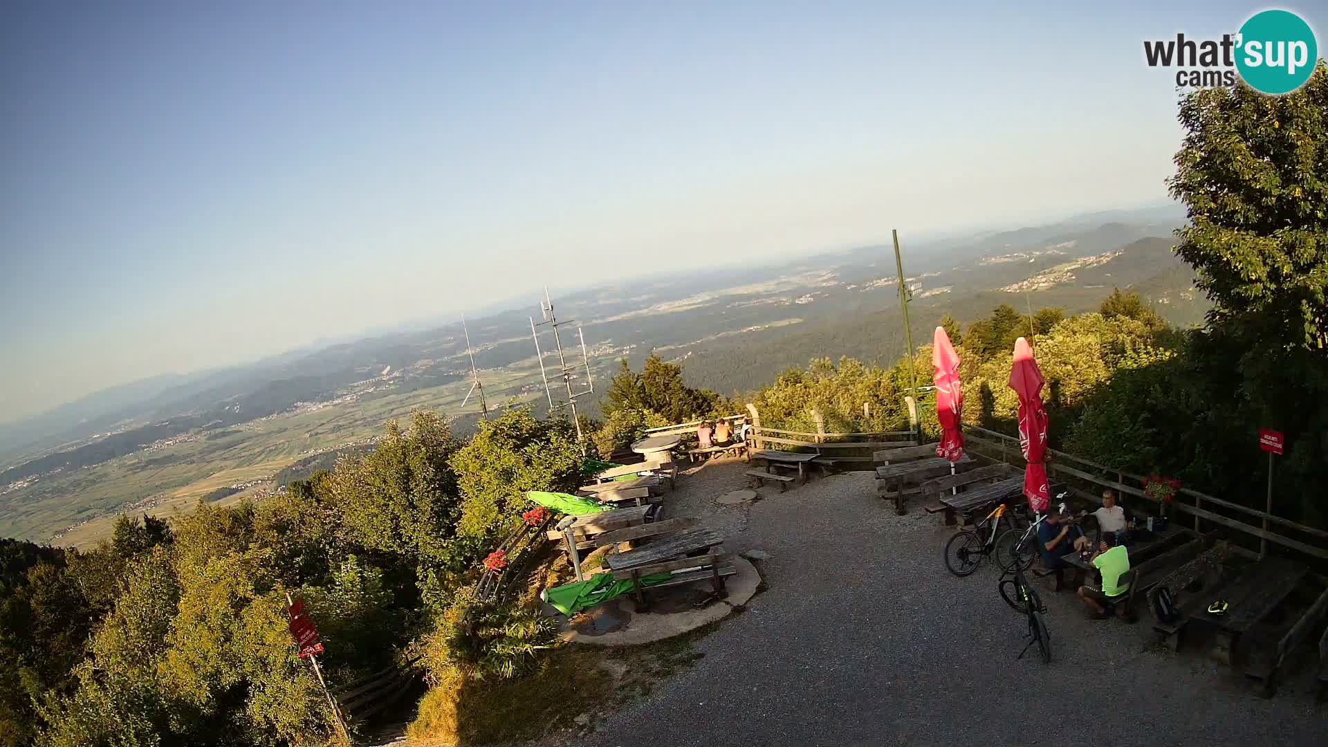 webcam Baita Krim vicino Ljubljana – Slovenia – vista su Grosuplje