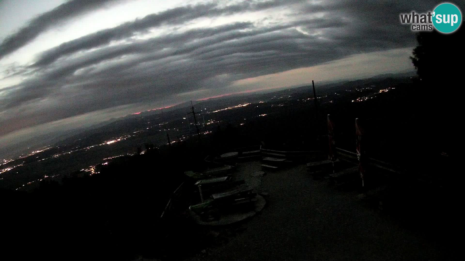 webcam Baita Krim vicino Ljubljana – Slovenia – vista su Grosuplje
